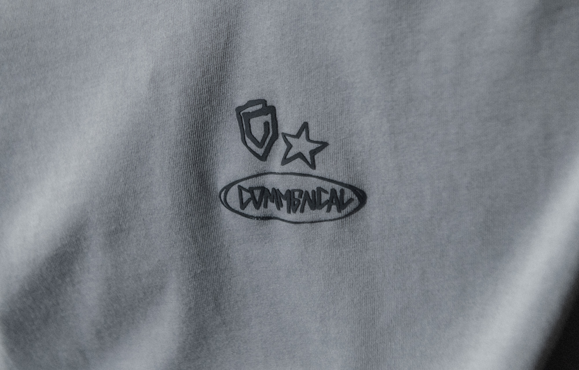 COMMENCAL LOOSE FIT LOGORAMA T-SHIRT GREY image number 4