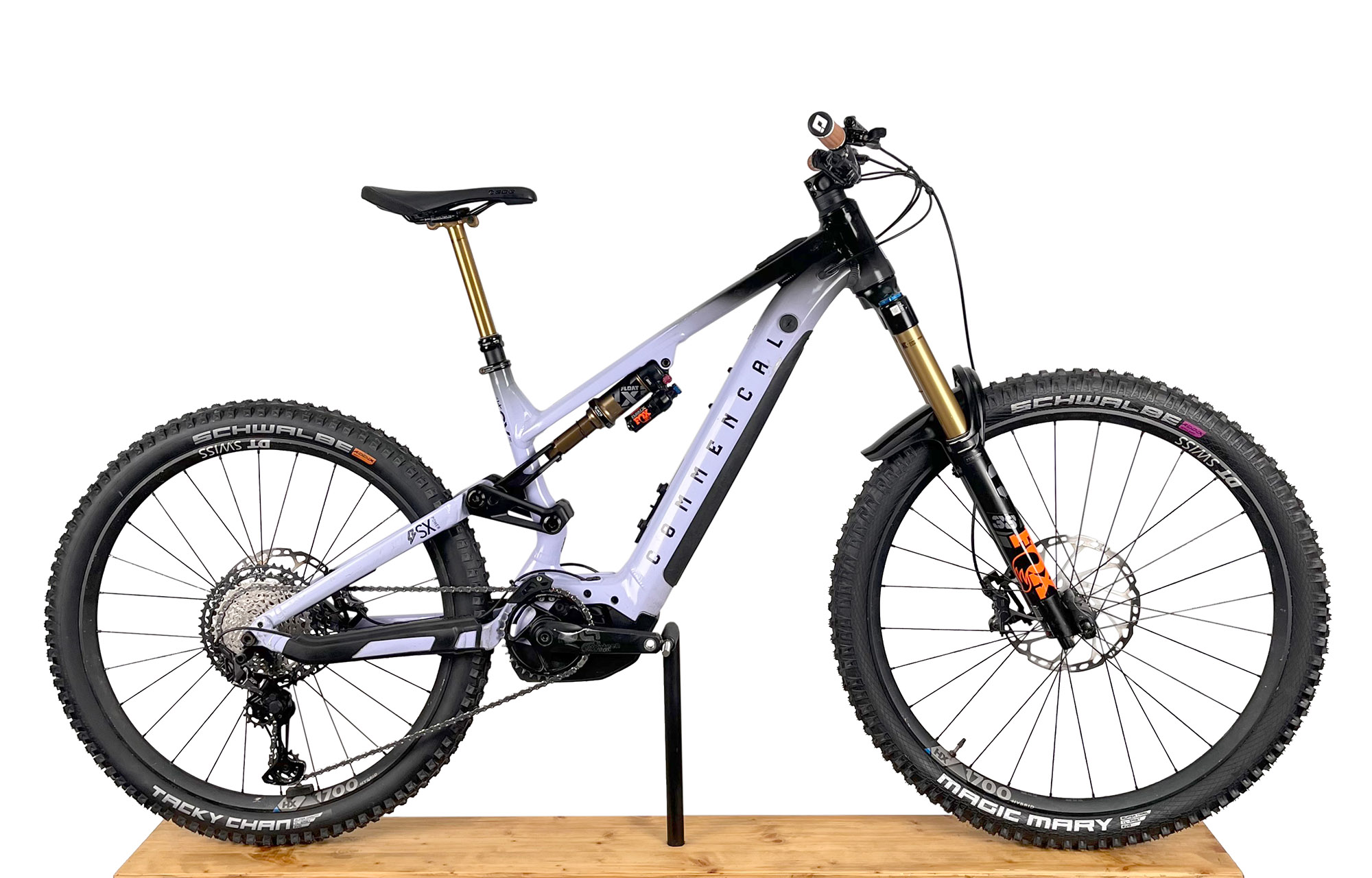 COMMENCAL META POWER SX BOSCH SIGNATURE LIGHT PURPLE / BLACK - M (22180802) 3150 km image number null