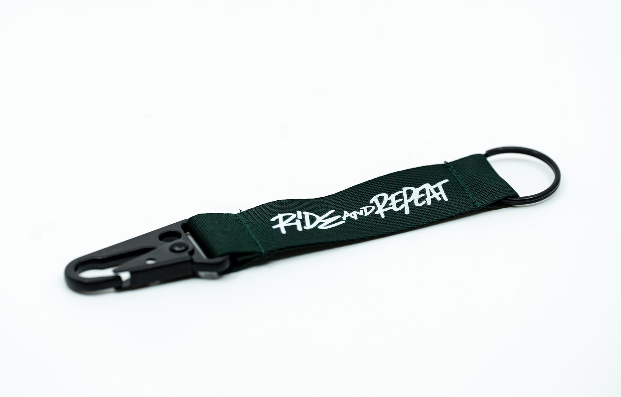 PORTE CLEF MOUSQUETON RIDE & REPEAT GREEN image number 0