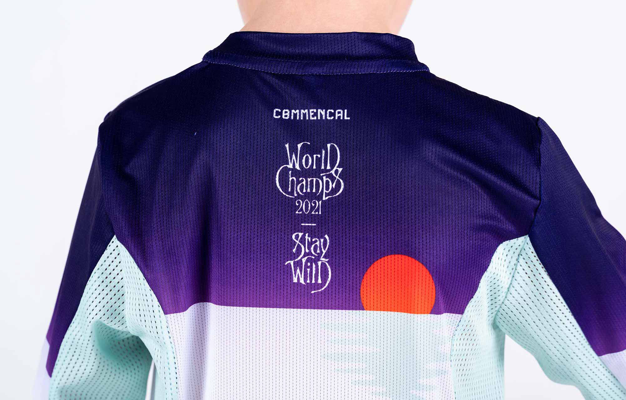 COMMENCAL KIDS LONG SLEEVE MAGIC MIMI RACE JERSEY image number 2