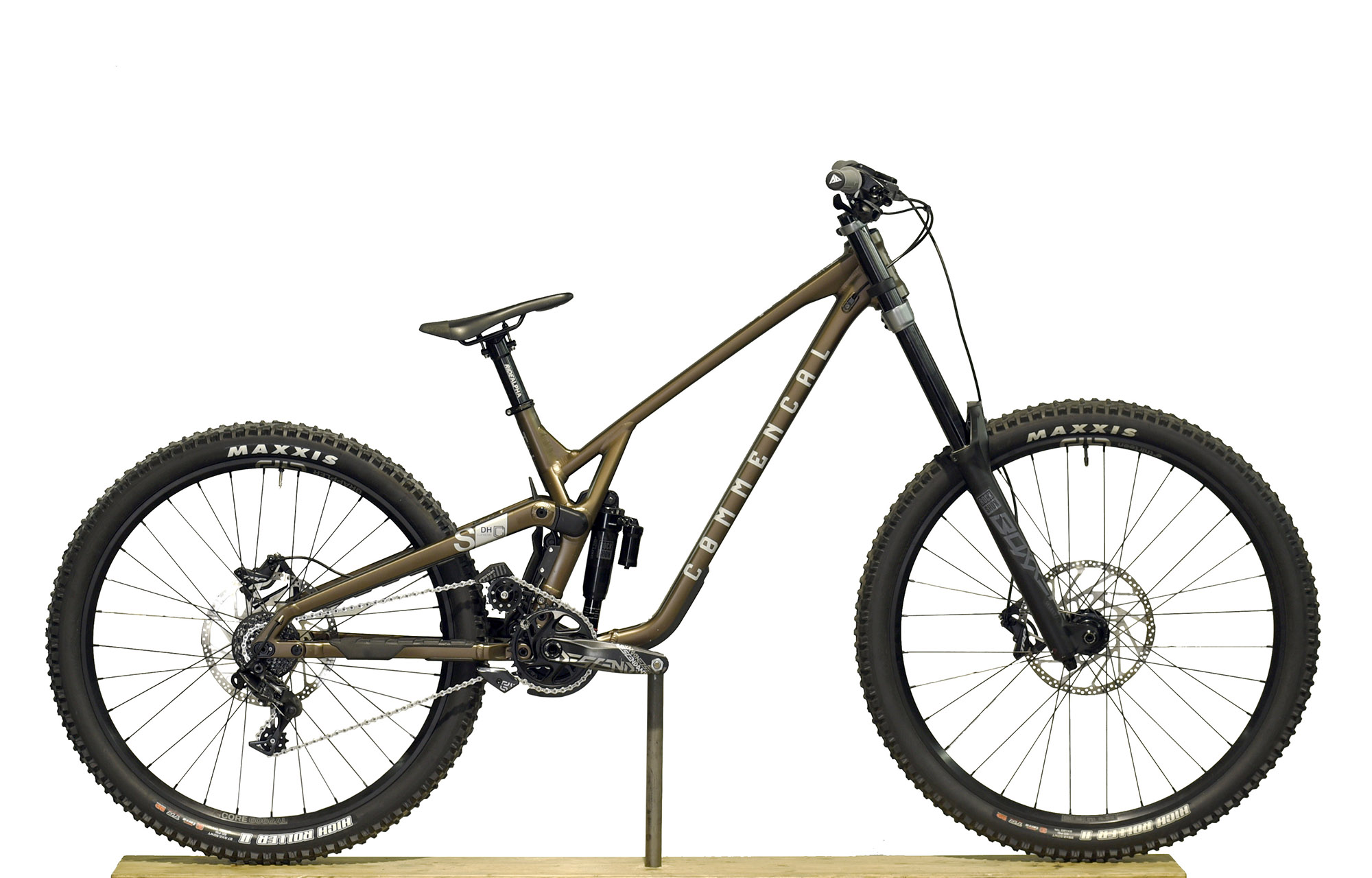 COMMENCAL SUPREME DH V5 RIDE FROZEN BROWN - L (22150703) image number null