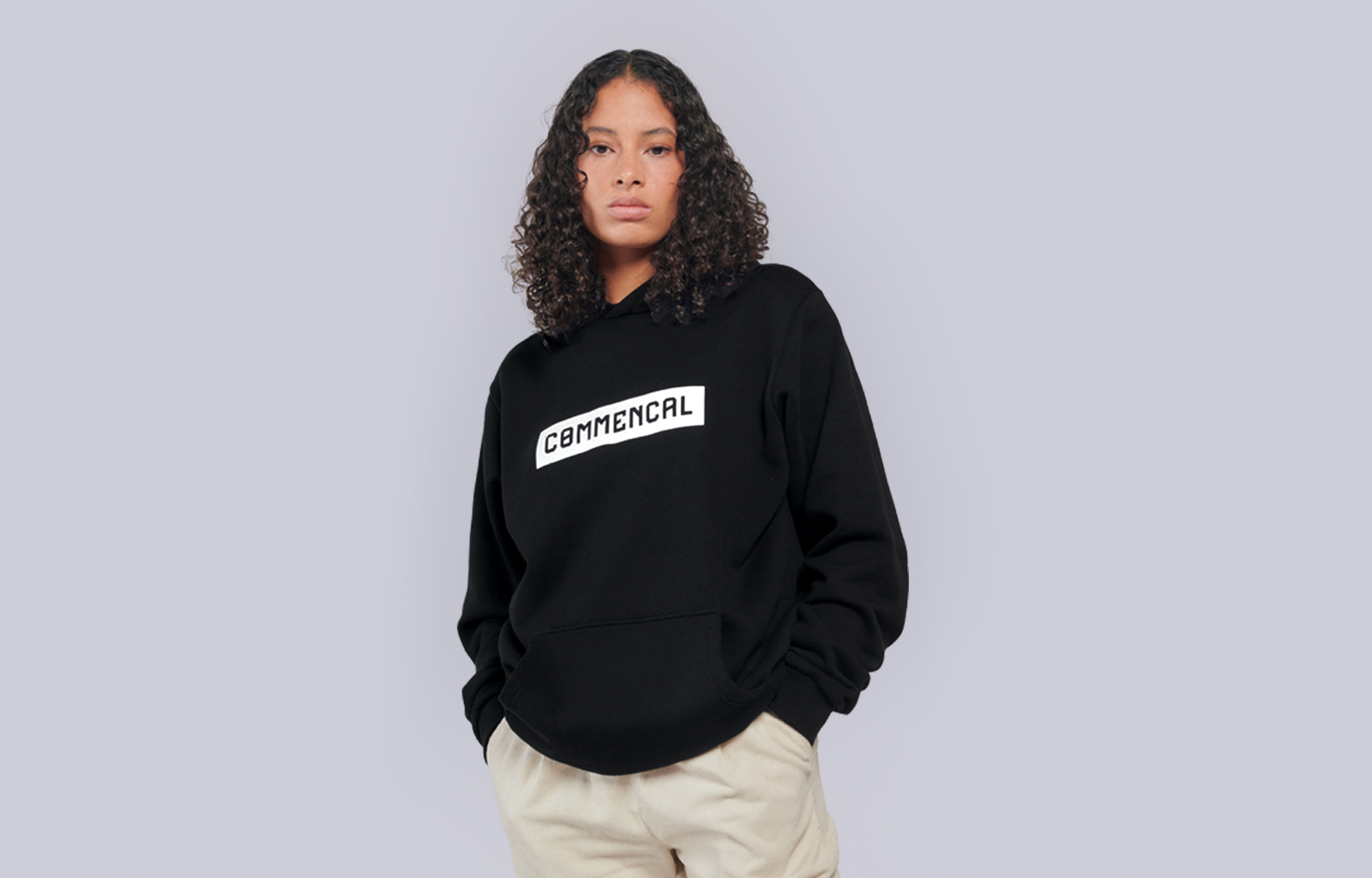 SUDADERA COMMENCAL CORPORATE BLACK image large number 1