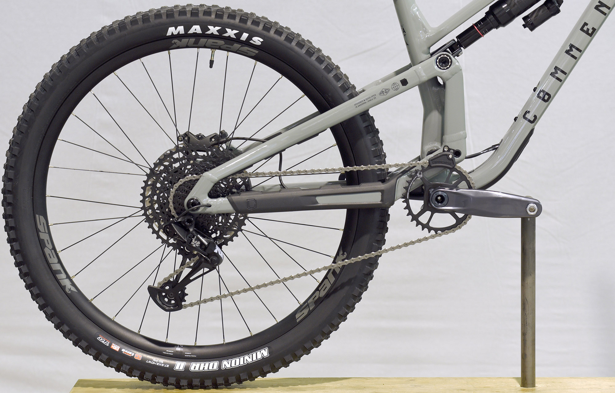 COMMENCAL META SX V5 RIDE PYRITE GREY - S (23131401) image number null