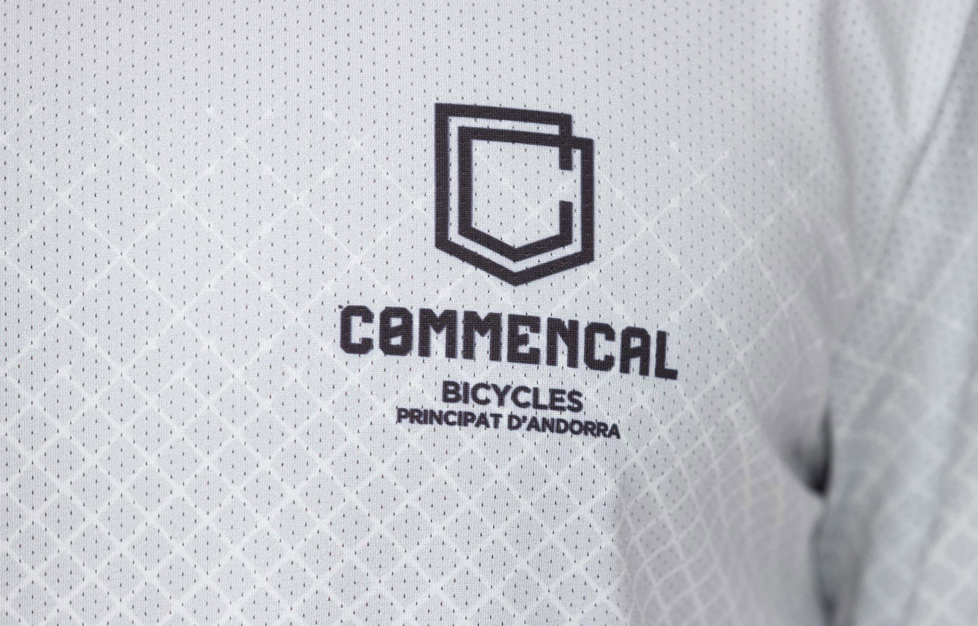 COMMENCAL LONG SLEEVE JERSEY LIGHT GREY image number 2