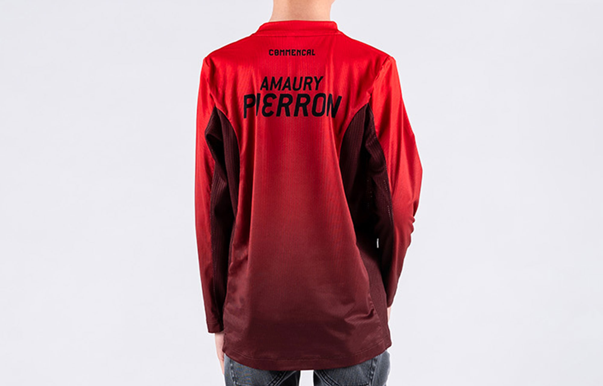 COMMENCAL KIDS LONG SLEEVE AMAURY PIERRON RACE JERSEY image number 0