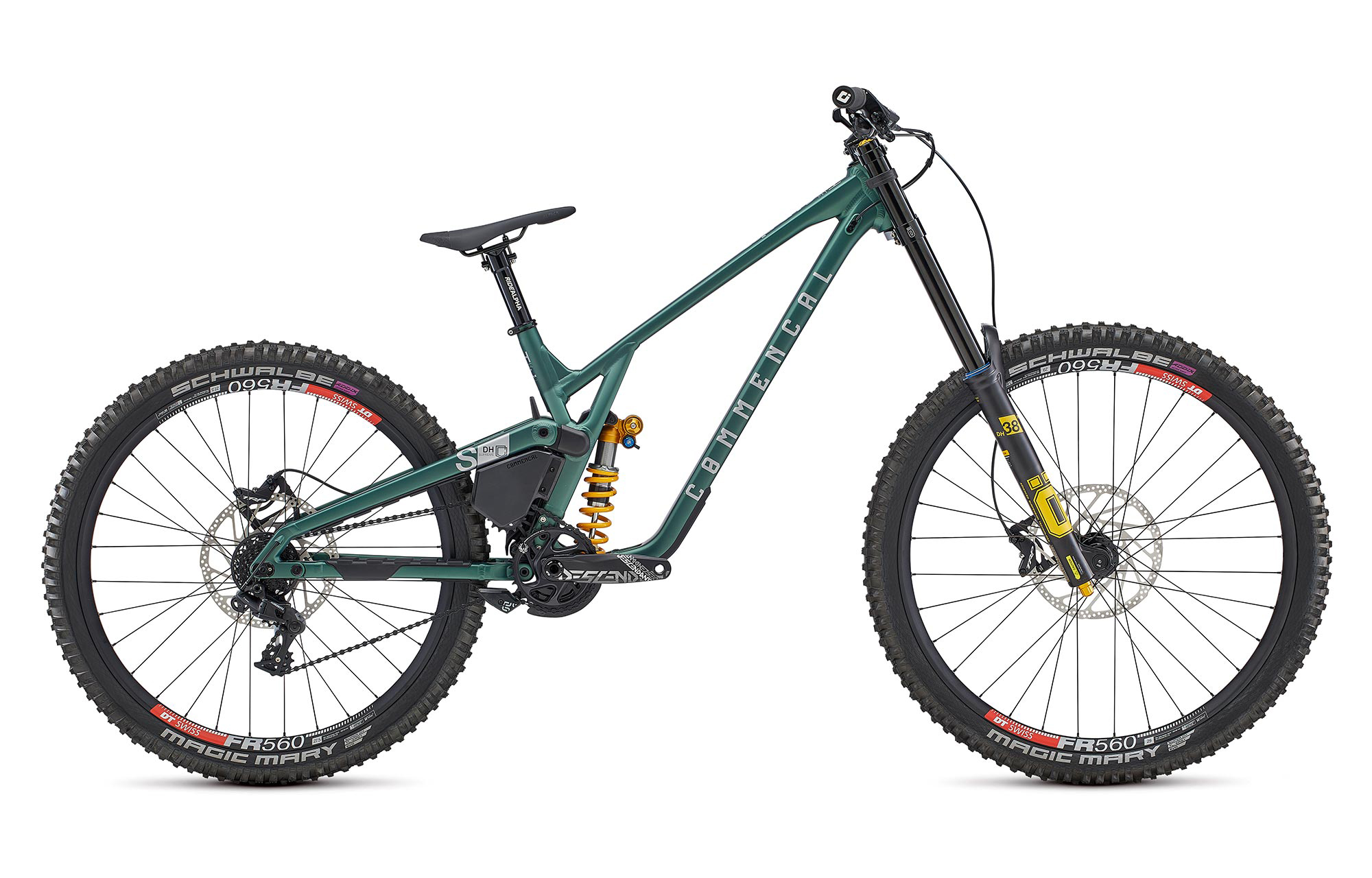 COMMENCAL SUPREME DH V5 OHLINS EDITION METALLIC GREEN image number null