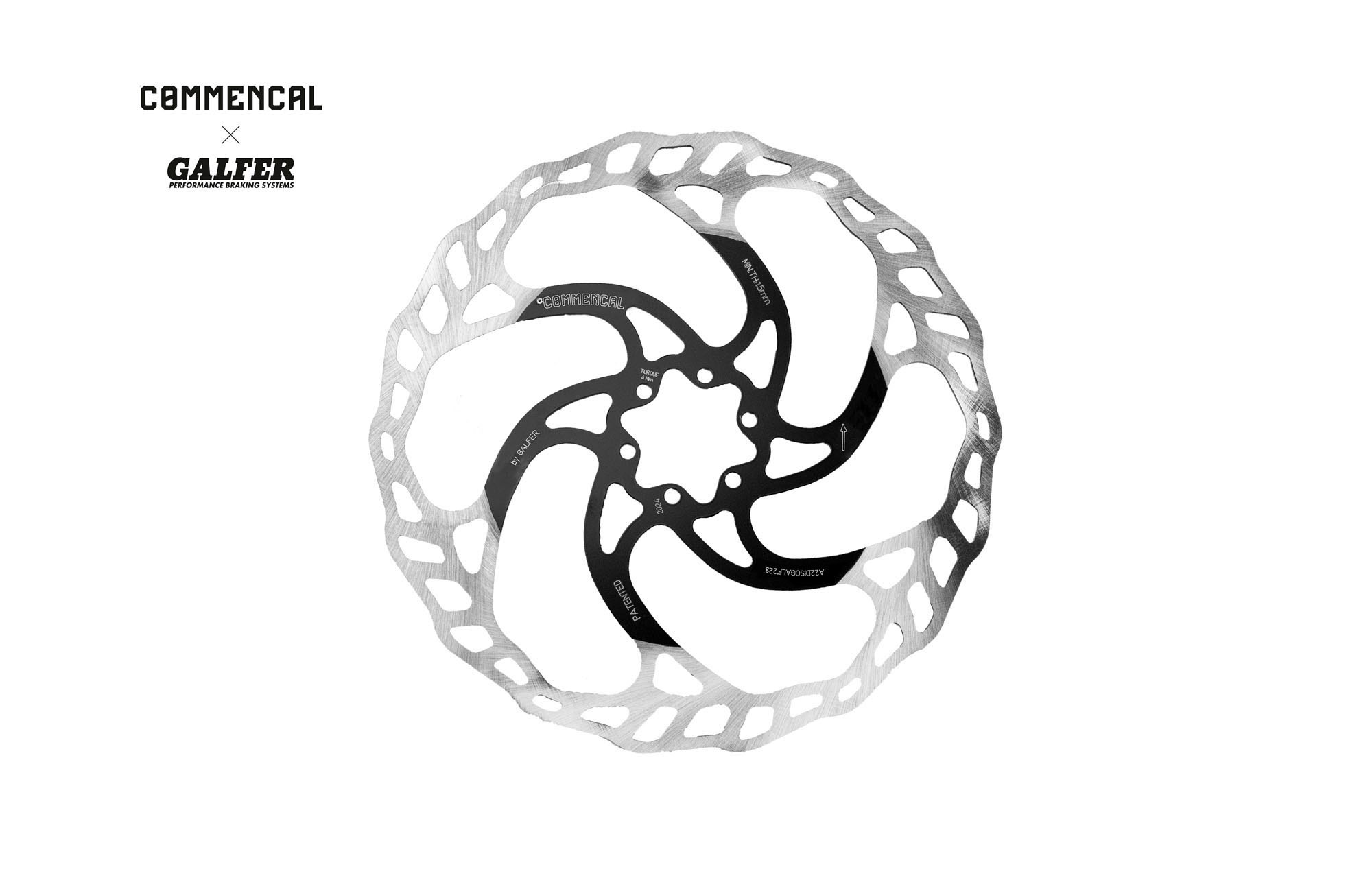 GALFER X COMMENCAL WAVE 2.0MM DISC 223MM image number null