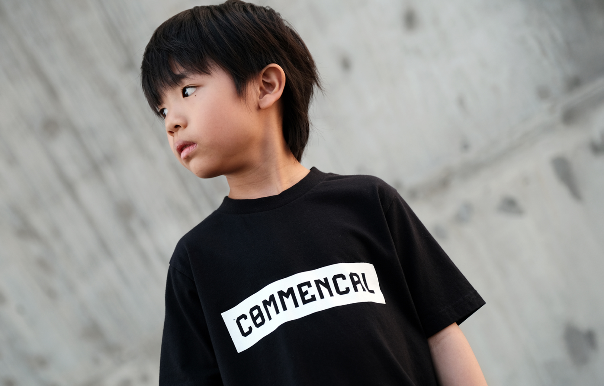 COMMENCAL KIDS CORPORATE REGULAR FIT T-SHIRT BLACK image number 4