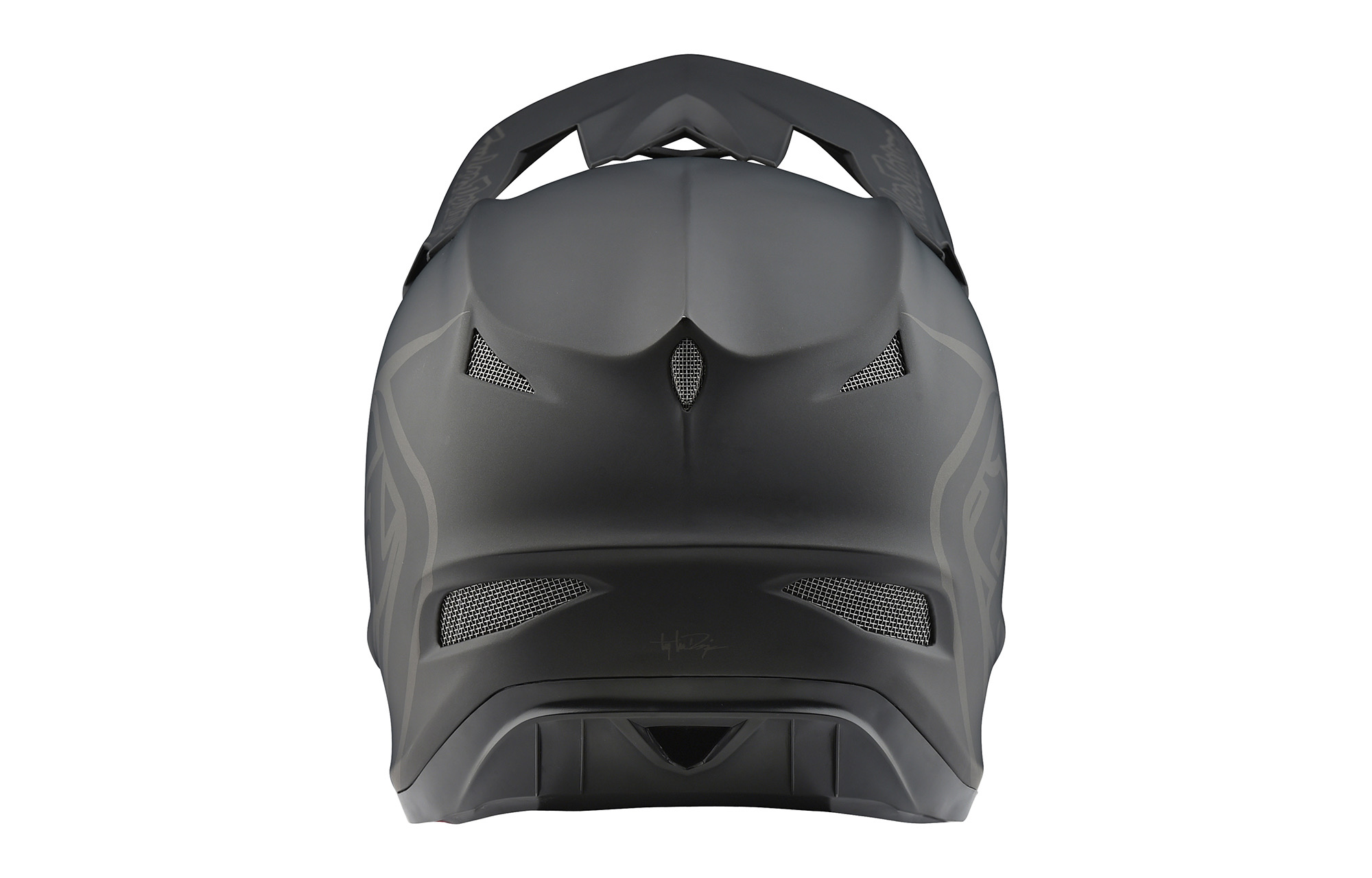 TROY LEE DESIGNS D3 FIBERLITE - MONO BLACK image number 2