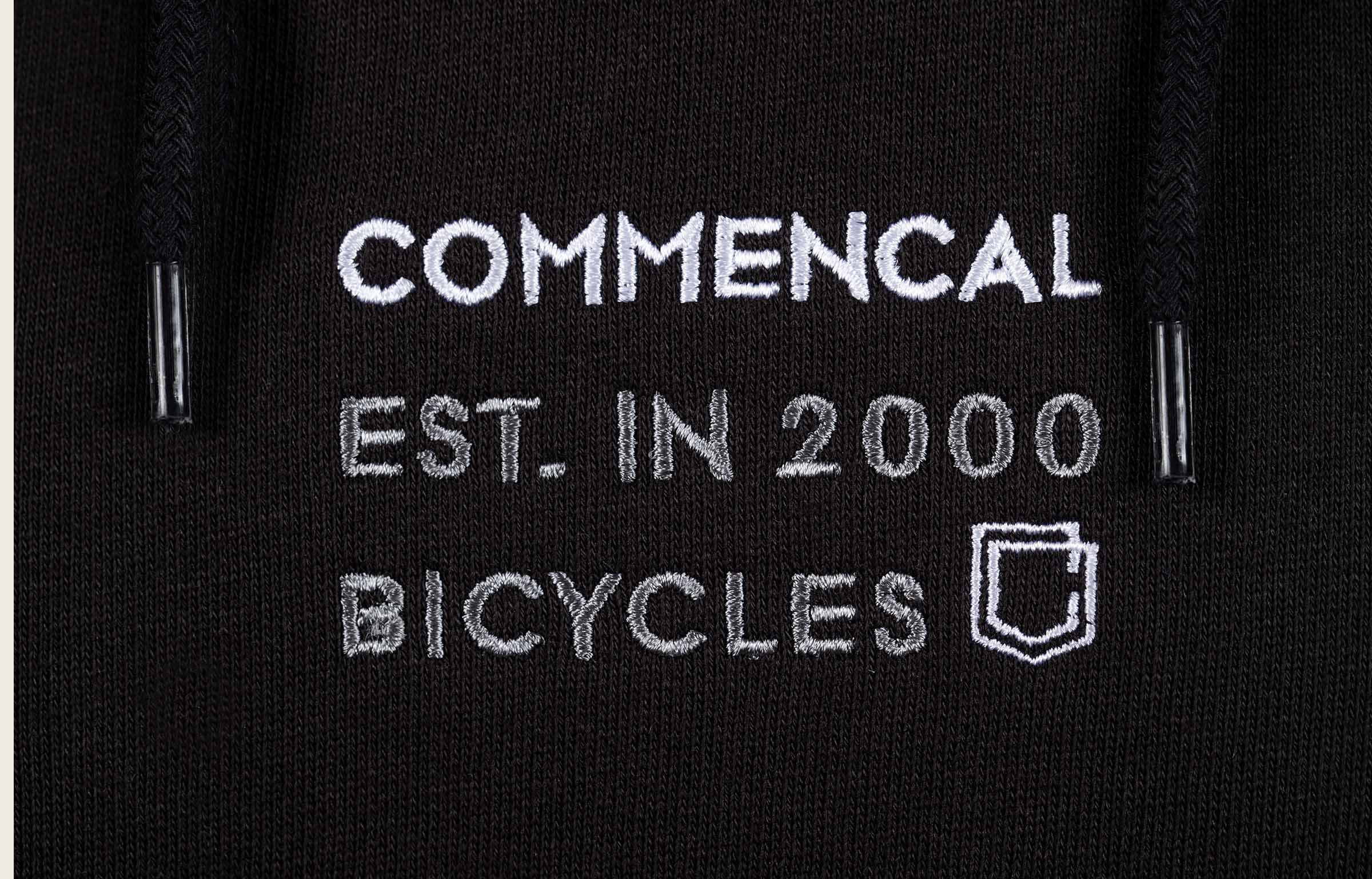 SUDADERA COMMENCAL BICYCLE BLACK image number 1