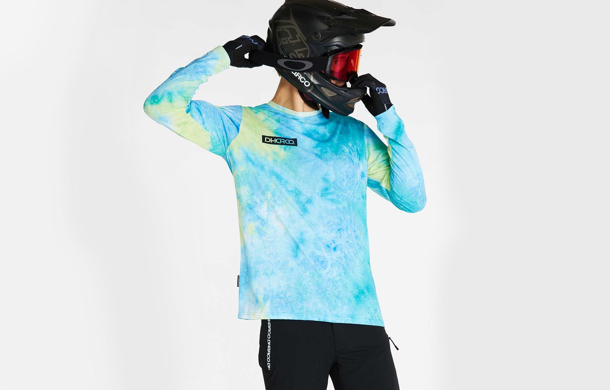 TECH-TEE A MANICHE LUNGHE DHARCO TIE & DYE image number 5