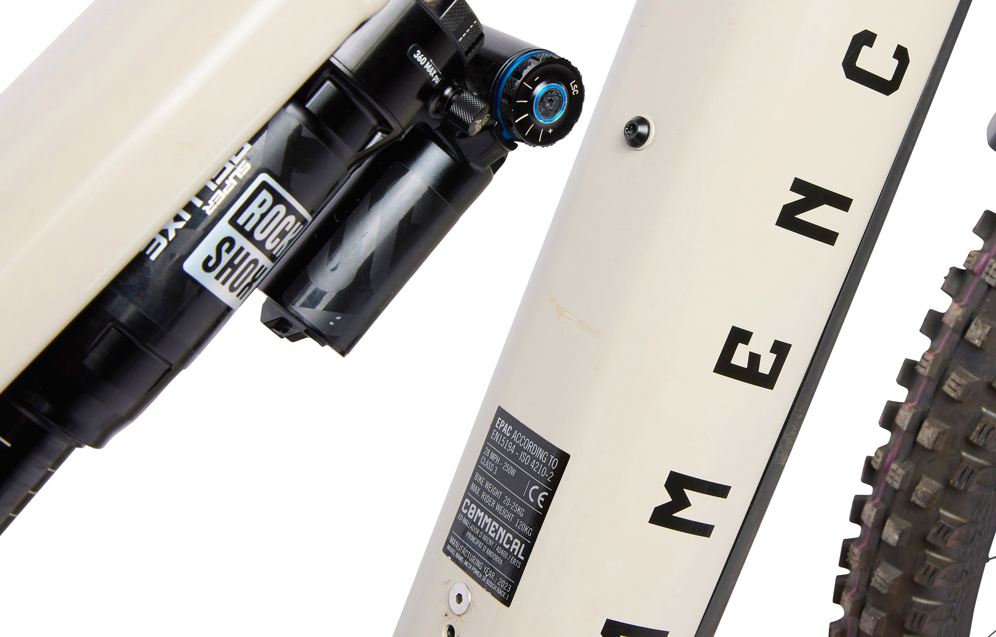 COMMENCAL META POWER SX BOSCH RACE CHALK - S (23181401) image number null