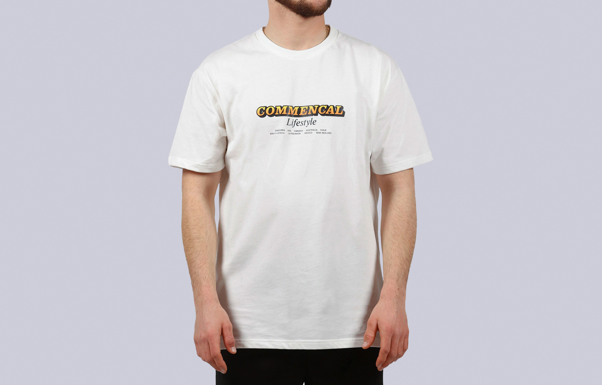 T-SHIRT COMMENCAL WESTERN ECRUE image number 0