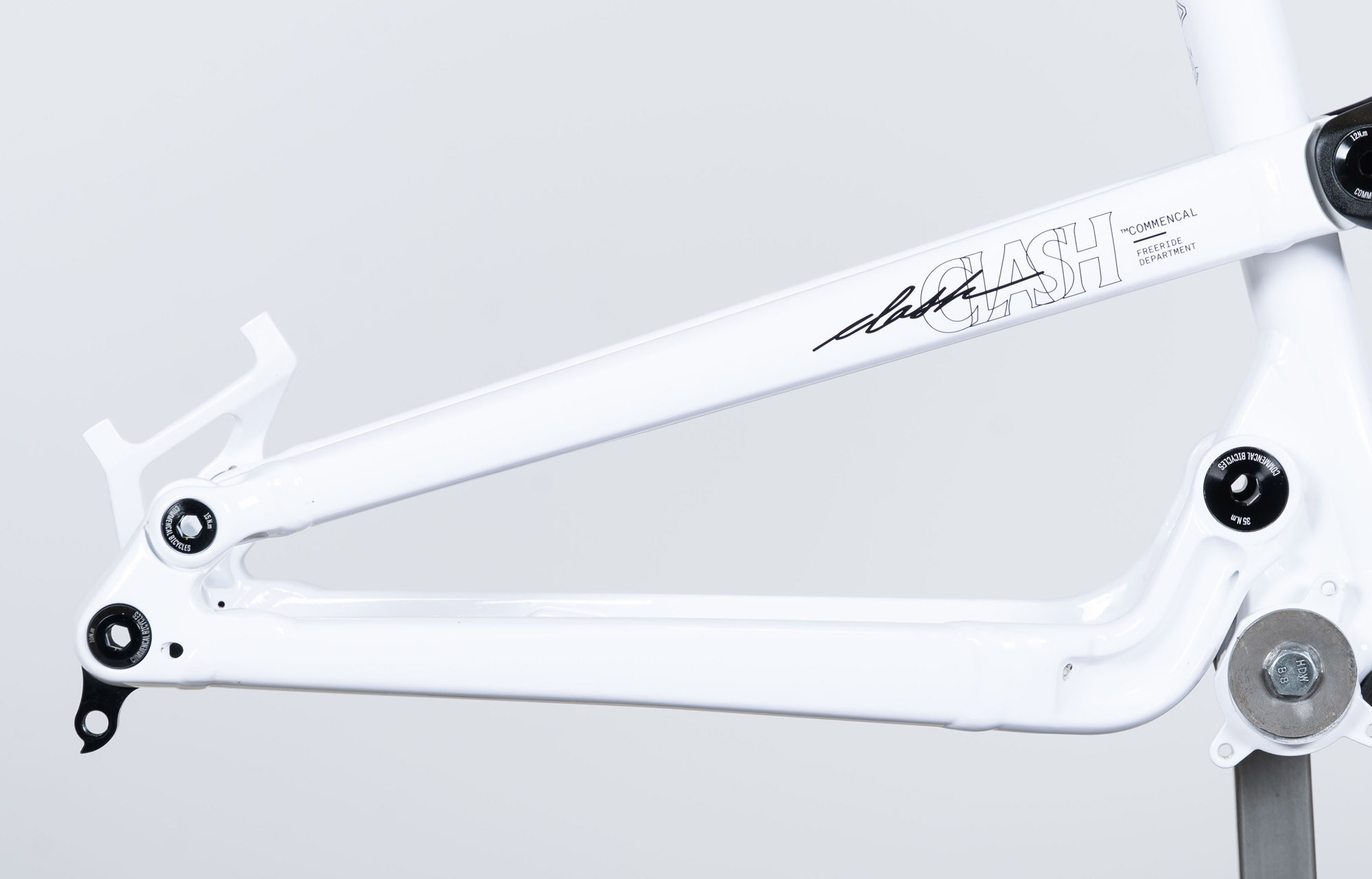 FRAME COMMENCAL CLASH PURE WHITE - S (25230401) image large number 0