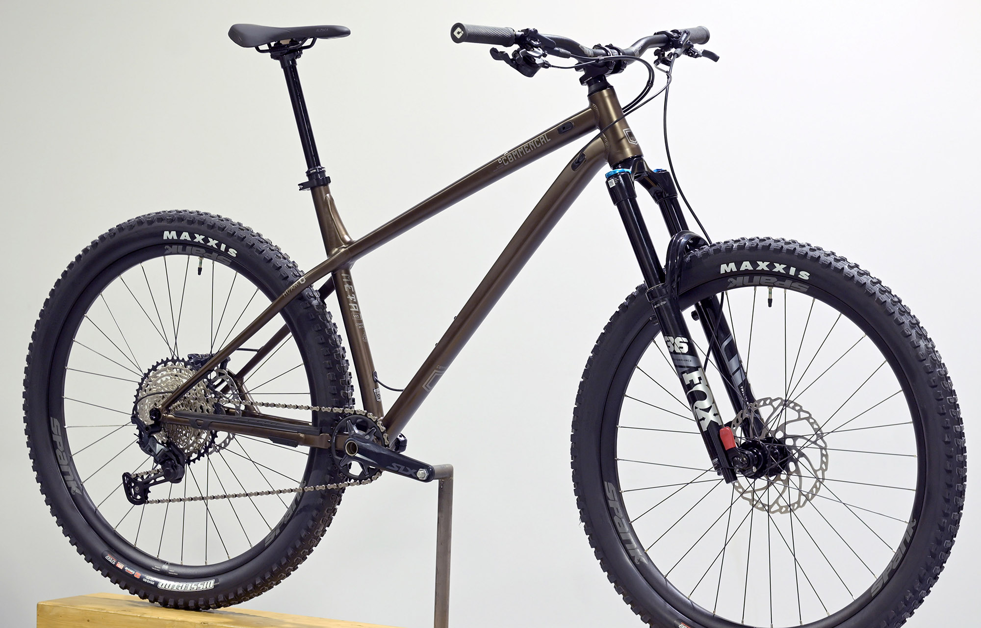 COMMENCAL META HT AM RACE FROZEN BROWN - XL (22134704) image cover number large 2