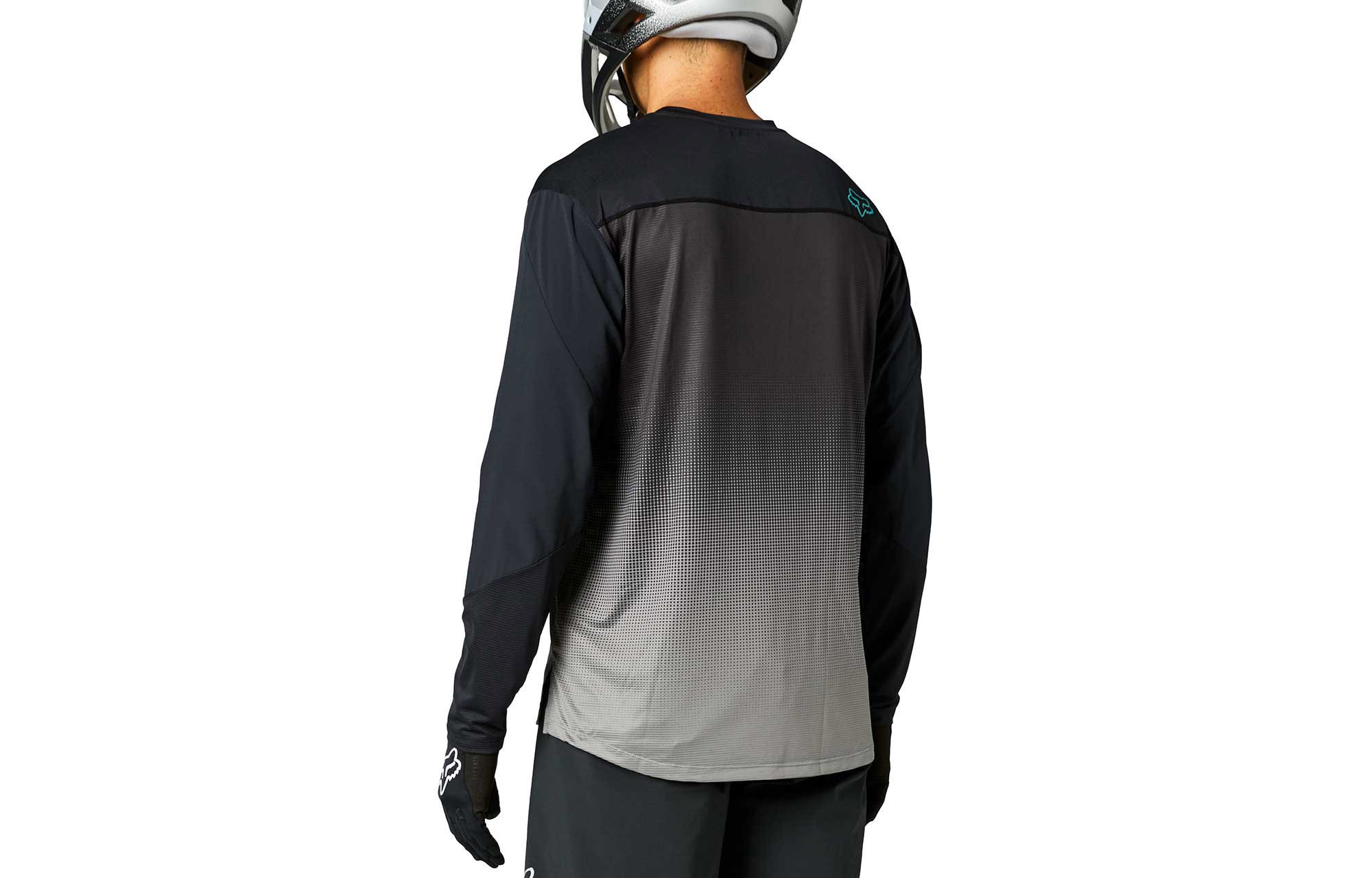 FOX FLEXAIR LANGARM TRIKOT BLACK image number 0