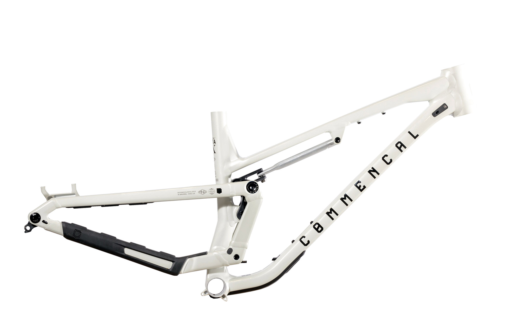 FRAME COMMENCAL META SX V5 CLEAR SILVER - M (23230402) image number null