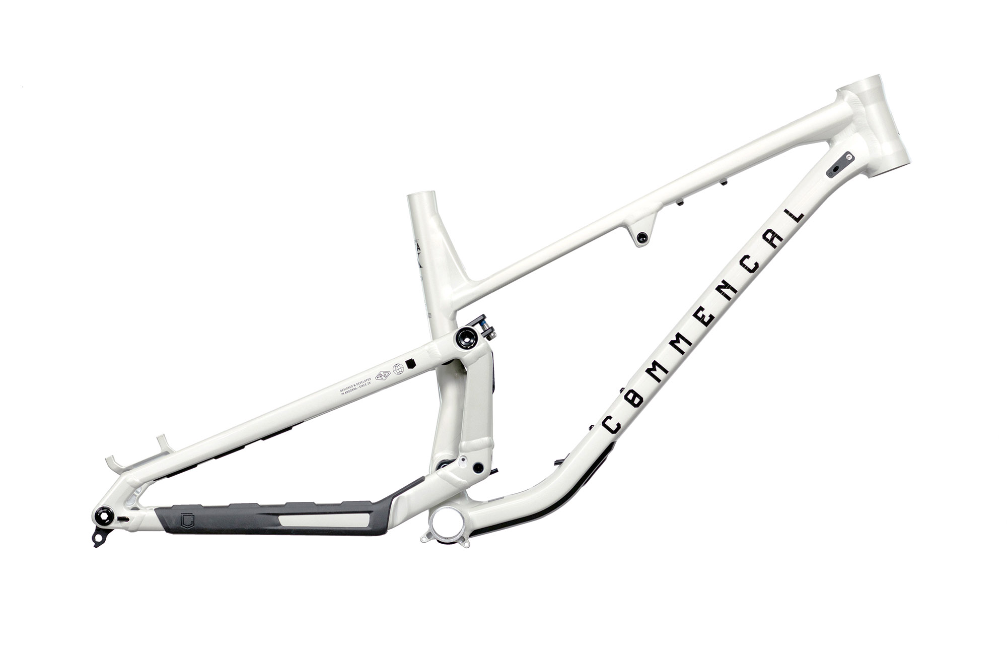 FRAME COMMENCAL META SX V5 CLEAR SILVER - L (23230403) image number null