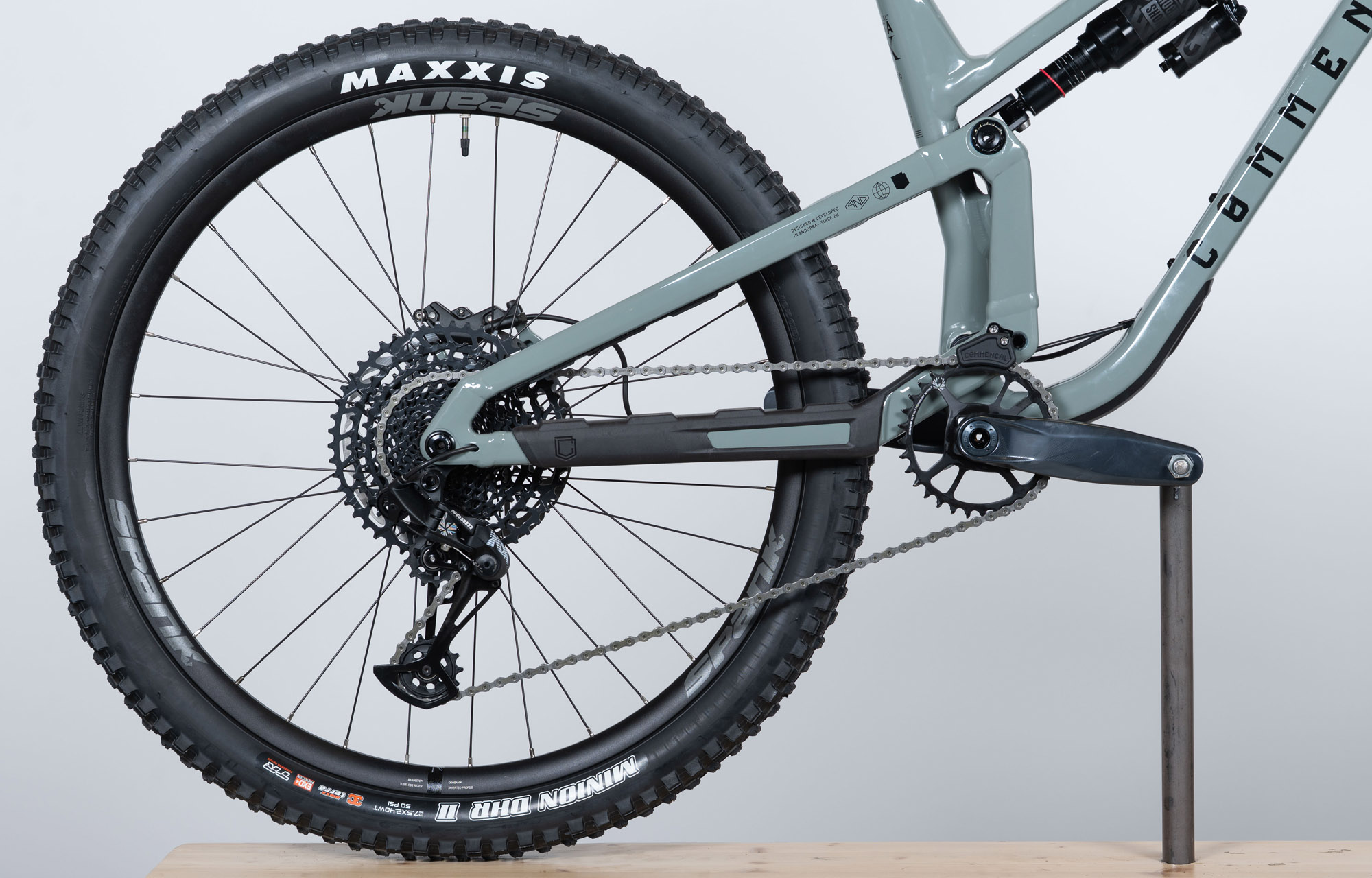 COMMENCAL META SX V5 RIDE PYRITE GREY - M (23131402) image large number 0