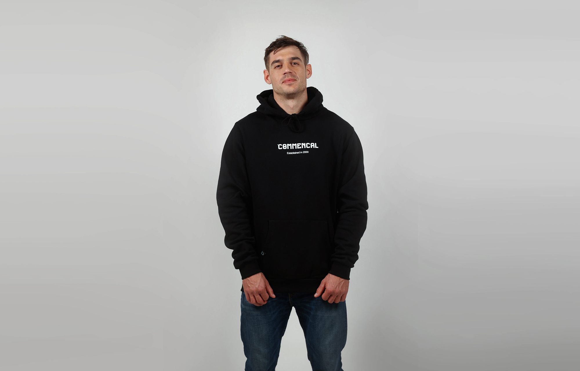 SUDADERA COMMENCAL CORPORATE BLACK image number 0