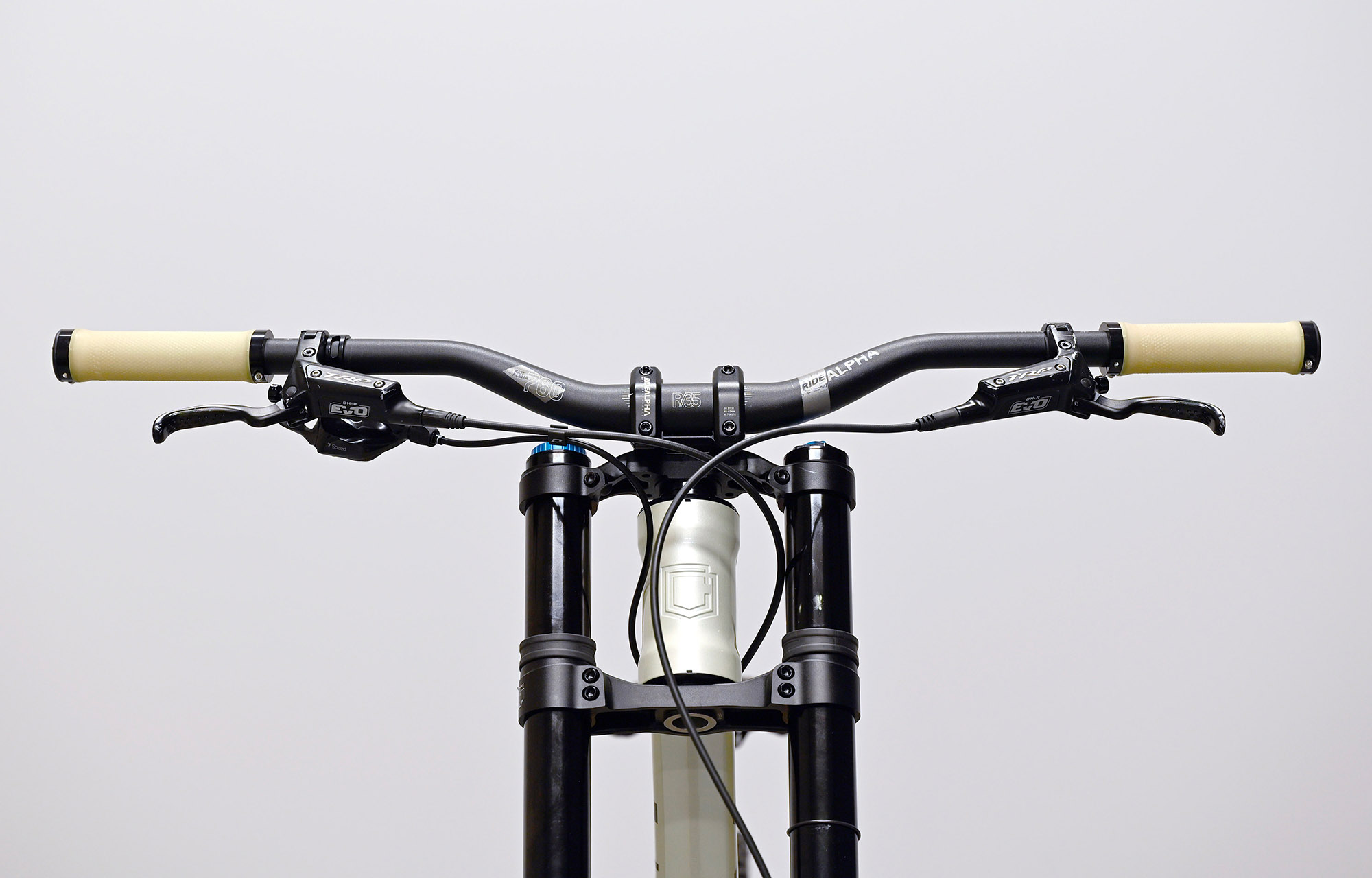 COMMENCAL SUPREME DH V5 ESSENTIAL CLEAR SILVER - M (23150102) image number null