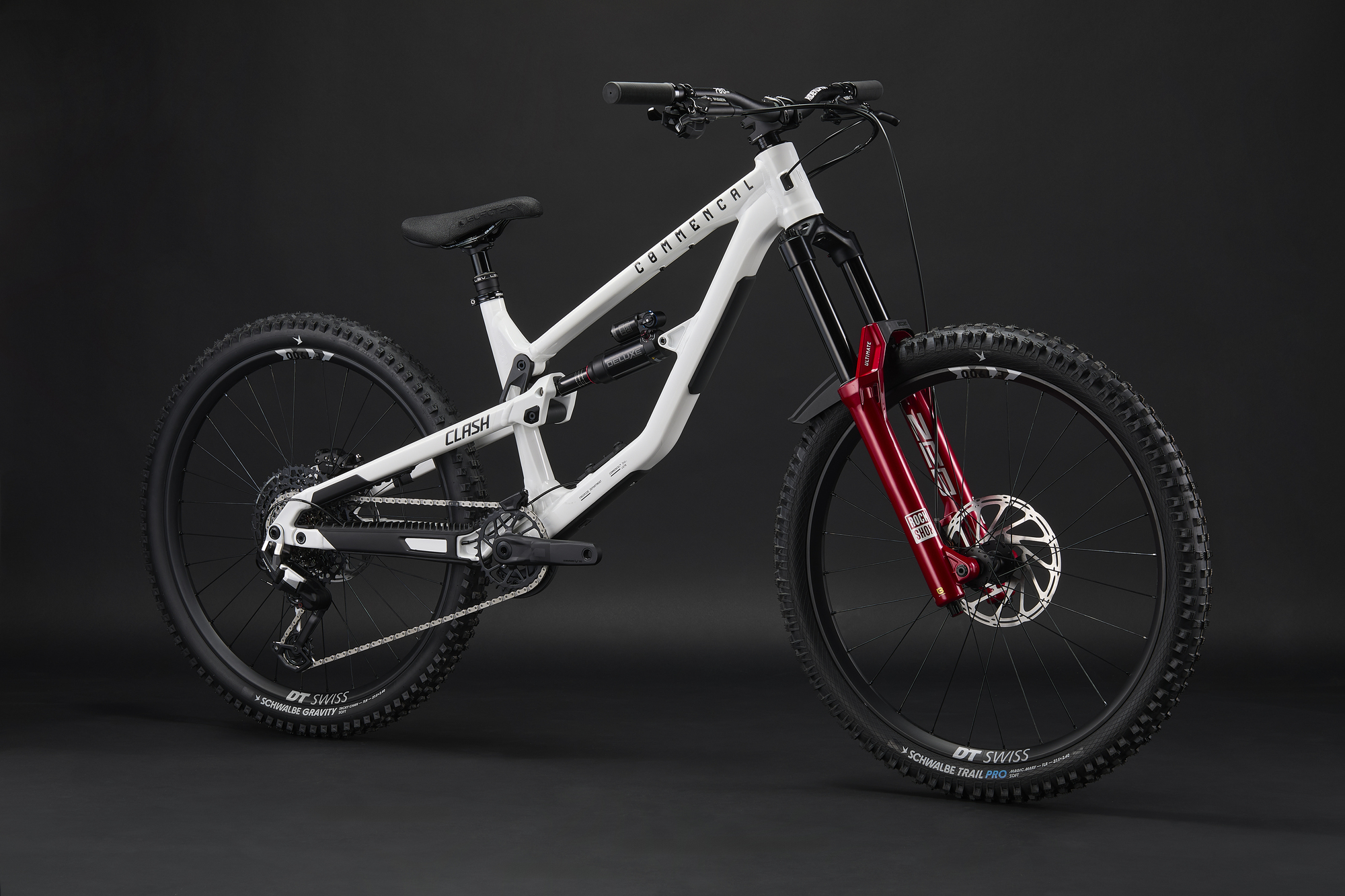 COMMENCAL CLASH V3 ROCKSHOX PURE WHITE 2027 image cover number large 1