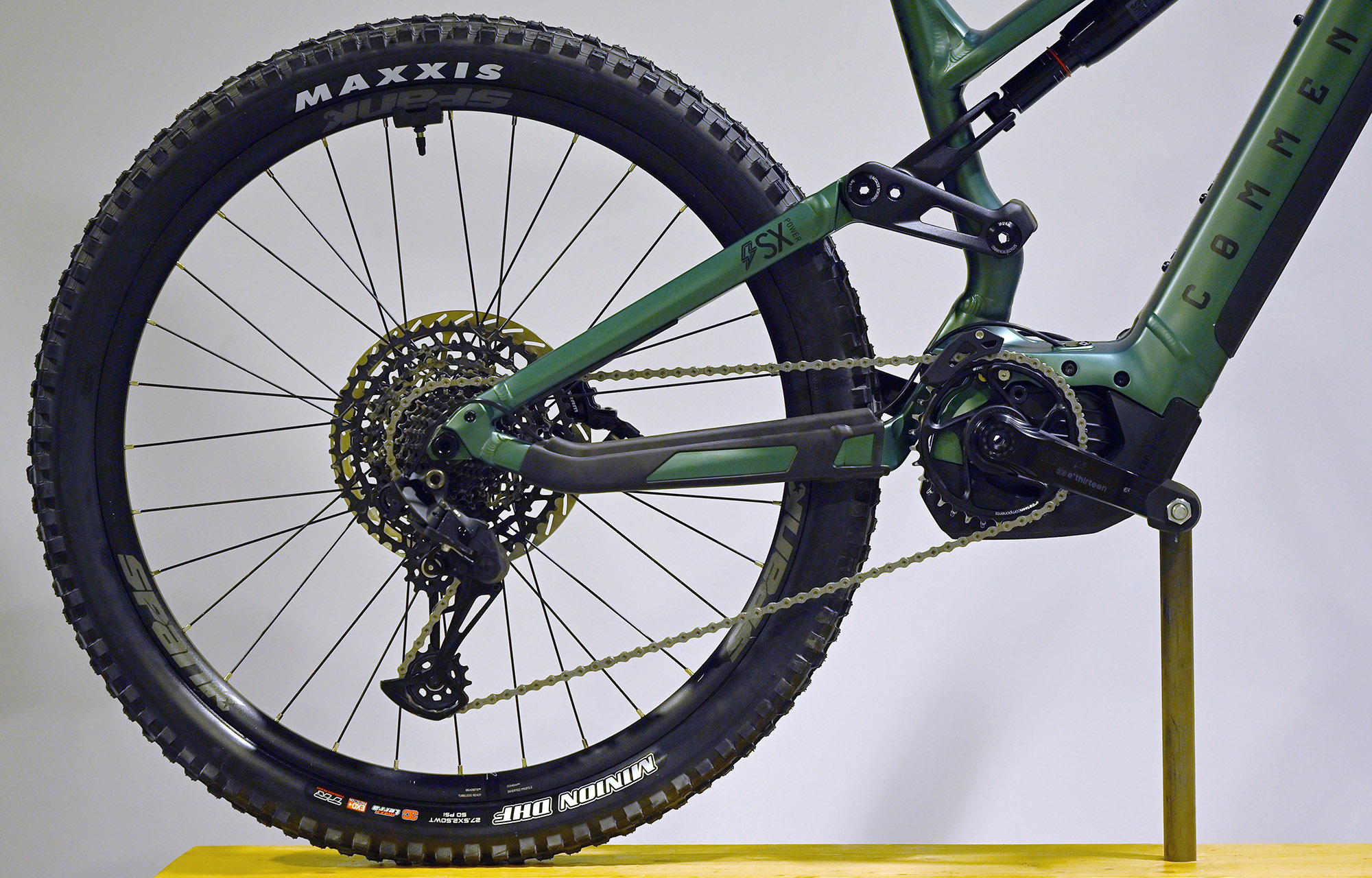 COMMENCAL META POWER SX BOSCH RIDE METALLIC GREEN - M (22182602) 888 km image cover number large 0