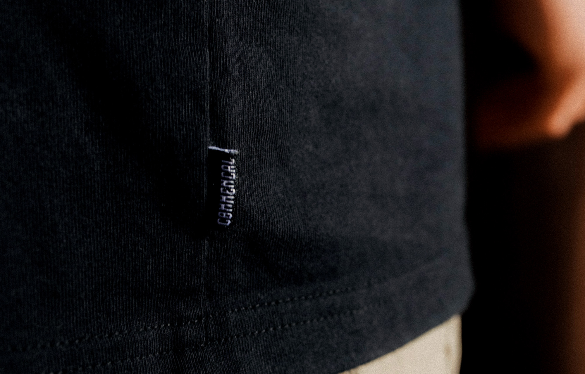 COMMENCAL REGULAR FIT CARTOON T-SHIRT BLACK image number 4