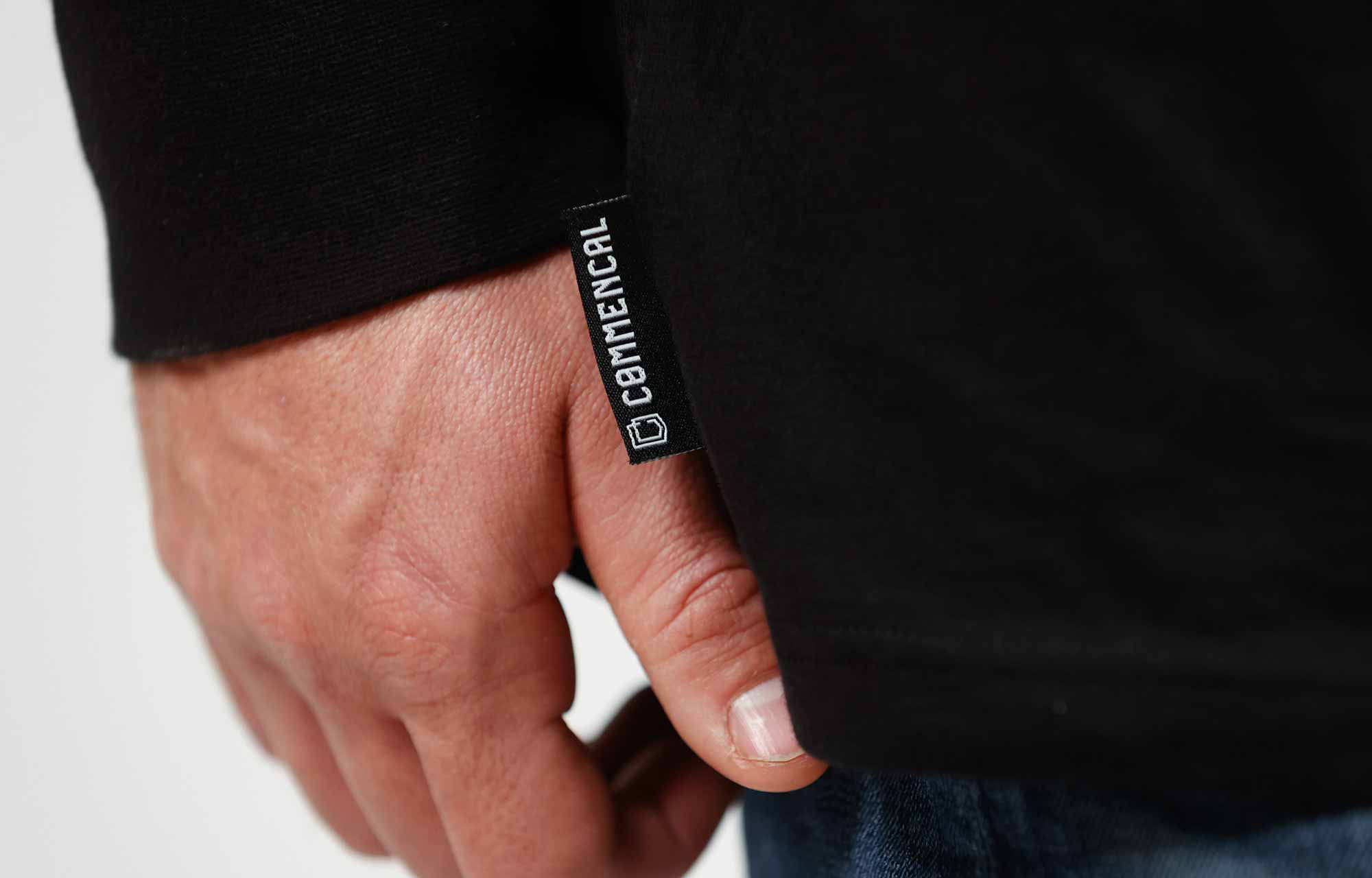COMMENCAL CORPORATE LONG SLEEVE T-SHIRT BLACK image number 4