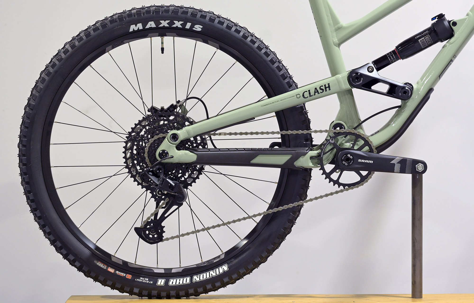 COMMENCAL CLASH ORIGIN HERITAGE GREEN - L (22131103) image cover number large 0