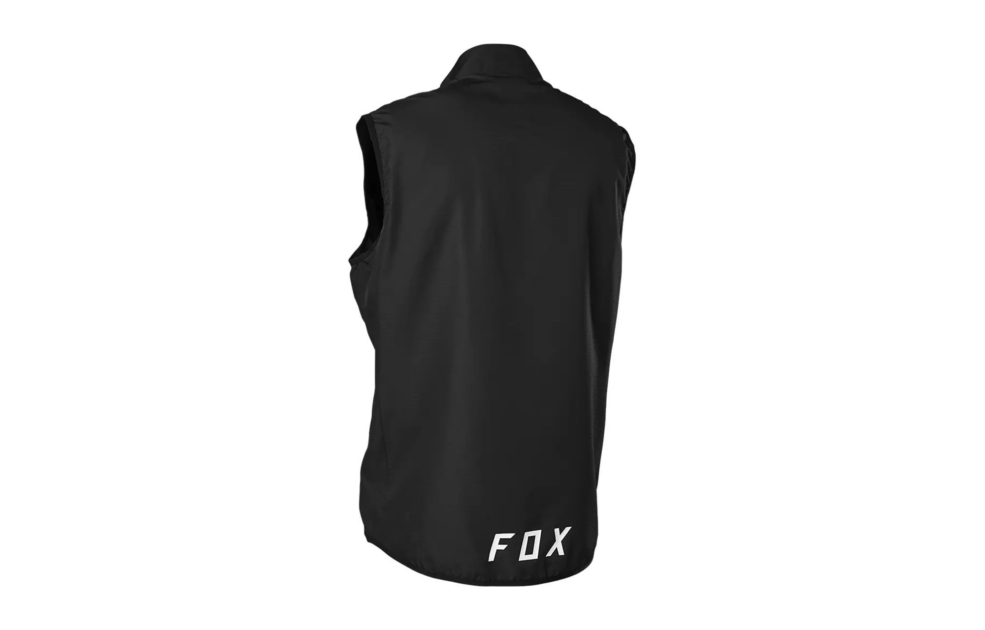 FOX RANGER SLEEVELESS WIND BREAKER BLACK/GREY image number 0