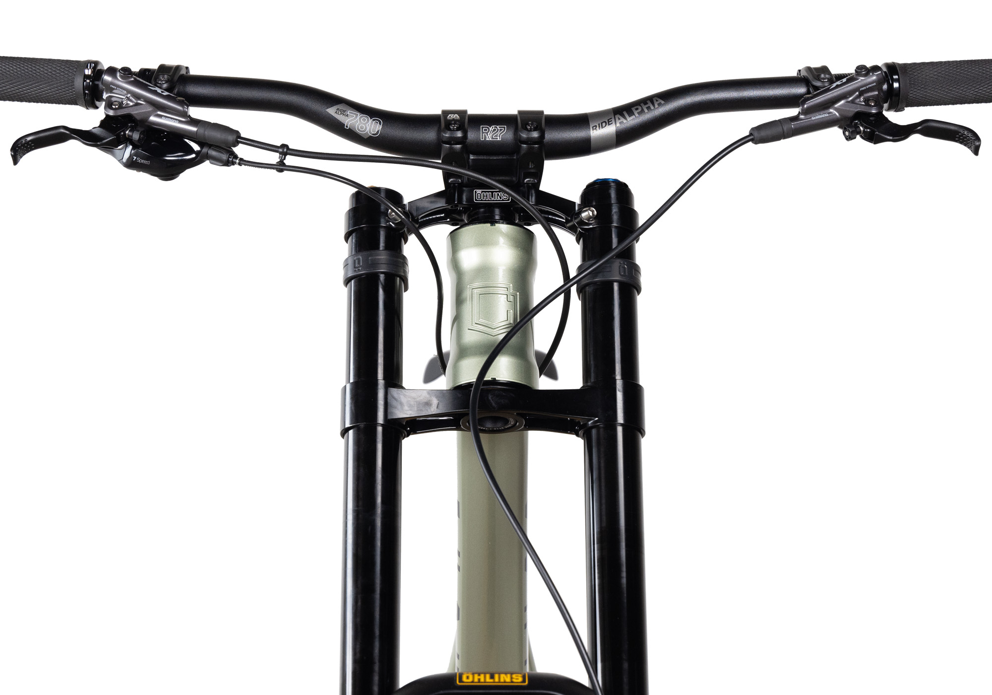 COMMENCAL SUPREME DH V5 OHLINS EDITION ALC 70'S GREEN image cover number large 1