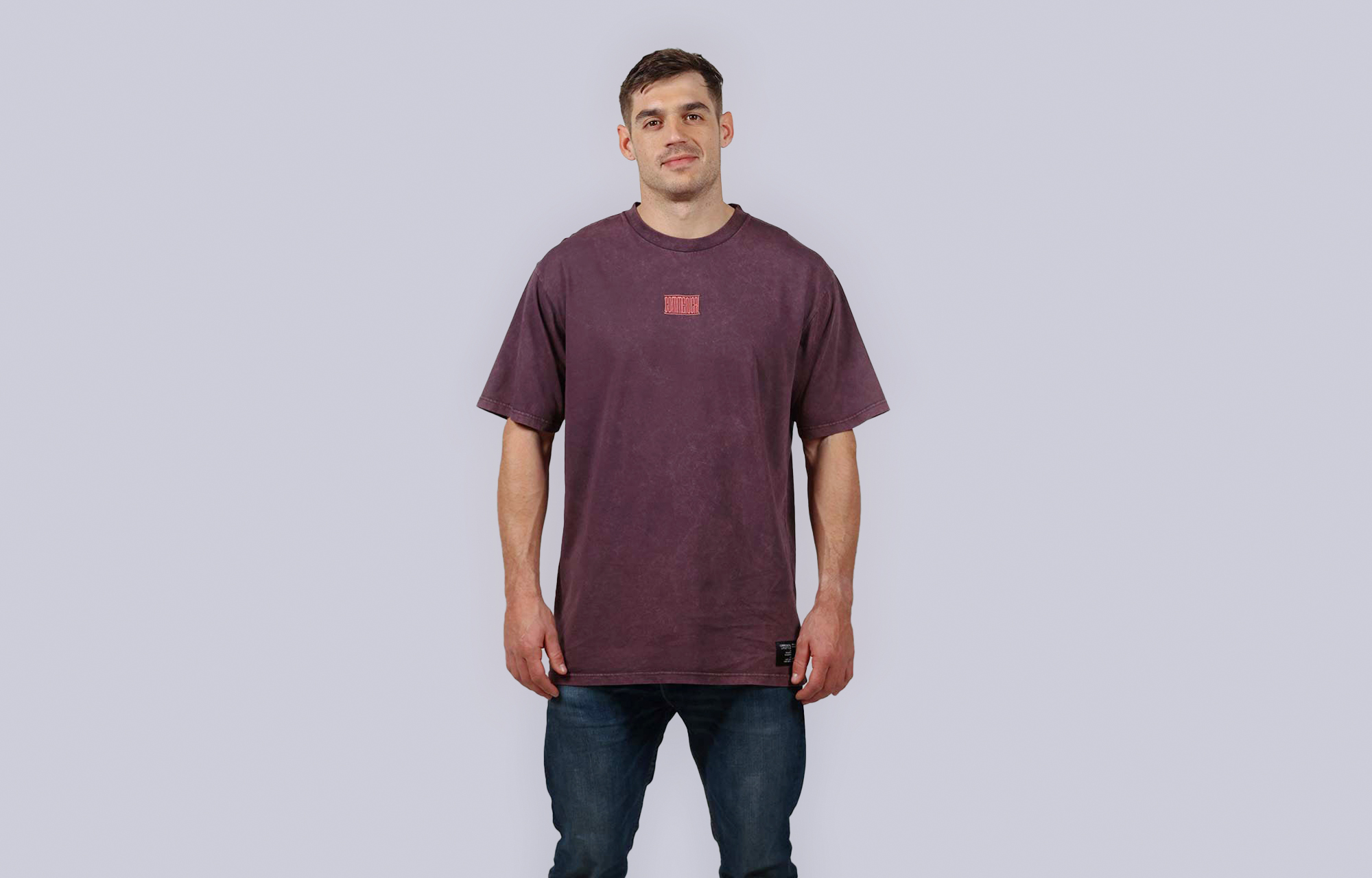 T-SHIRT COMMENCAL WASHED WINE image number 0