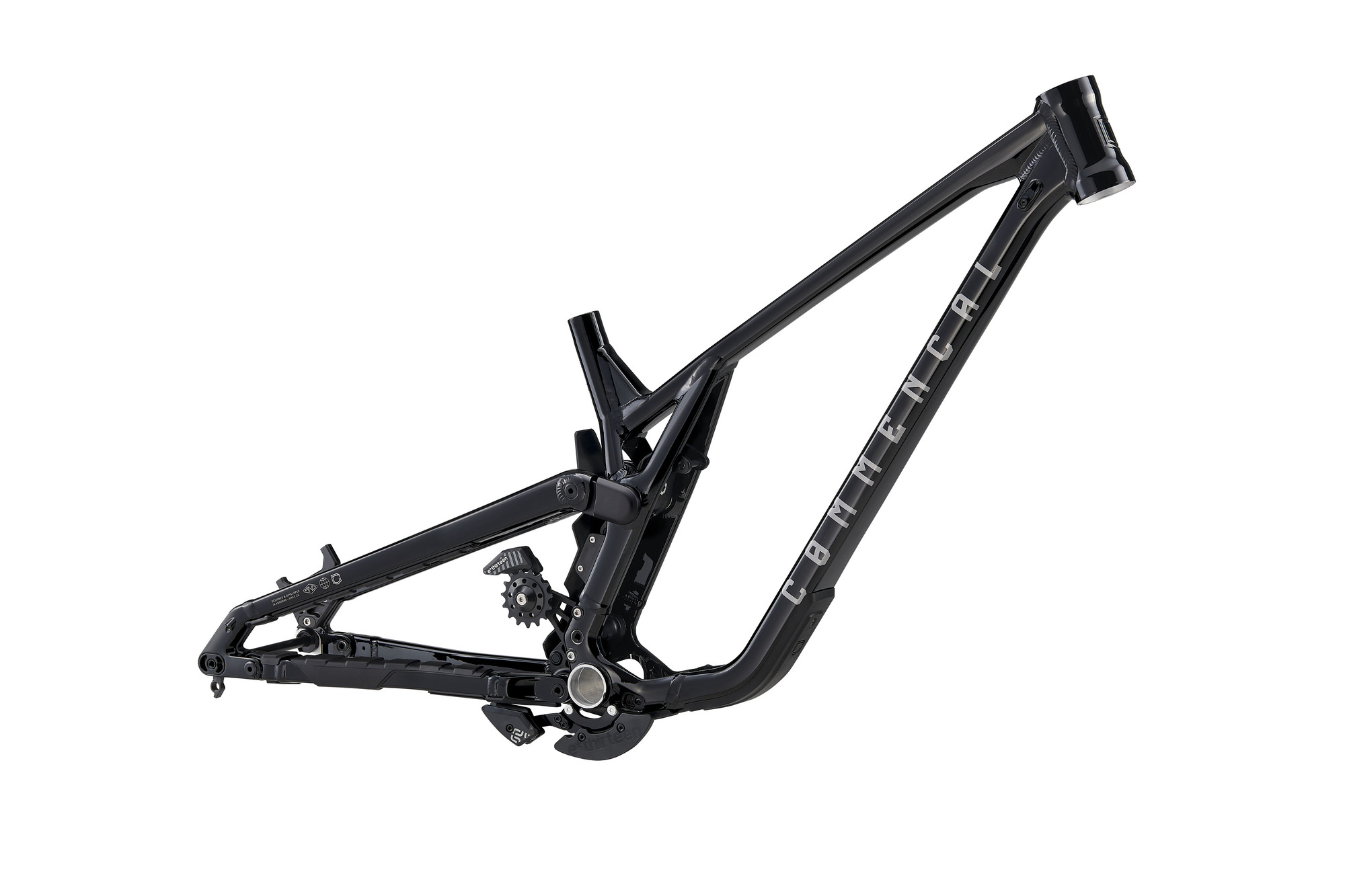 CADRE COMMENCAL SUPREME DH V5 PURE BLACK image number null
