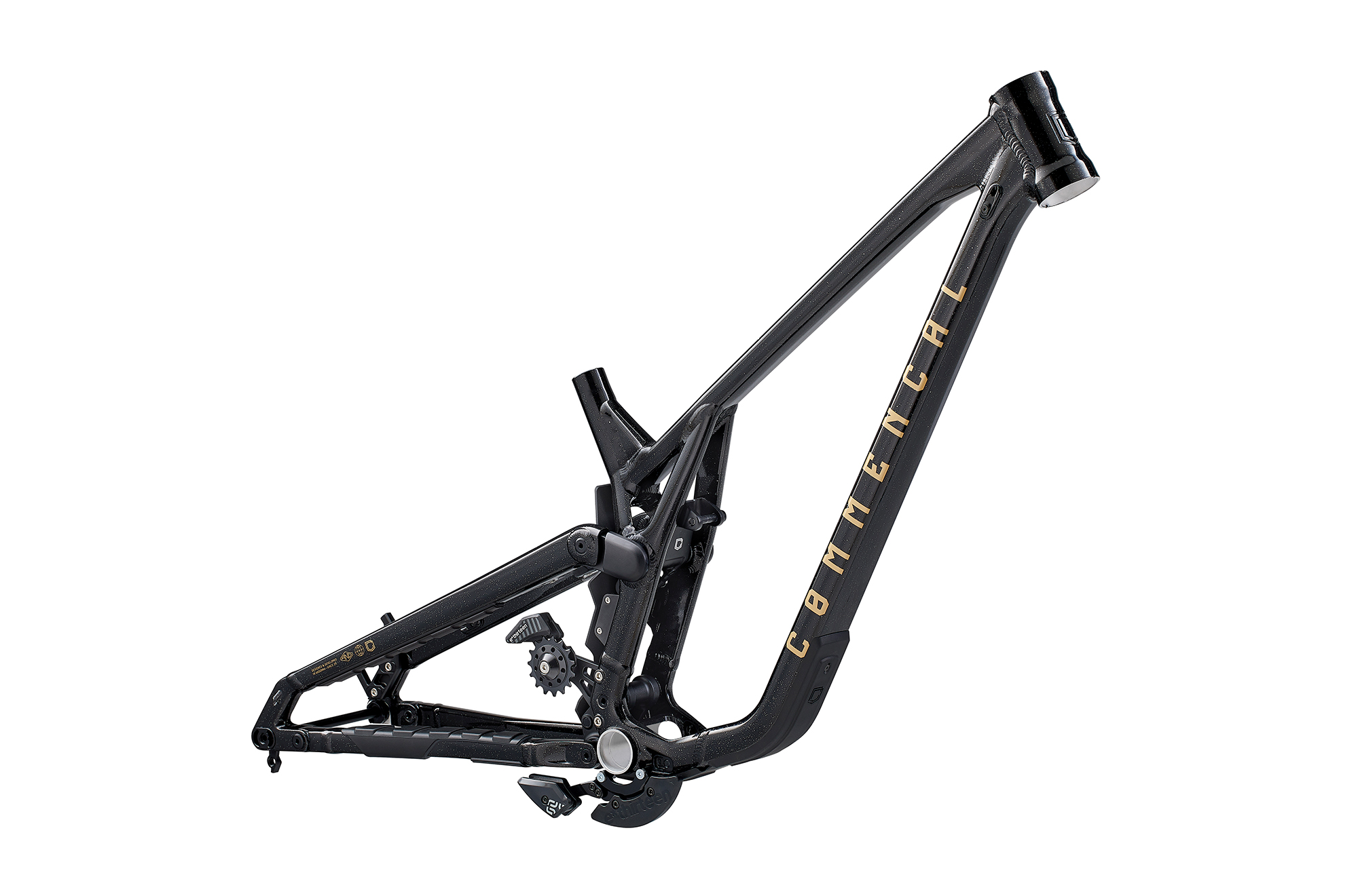 CUADRO COMMENCAL SUPREME DH V5 GLITTERY BLACK image number null