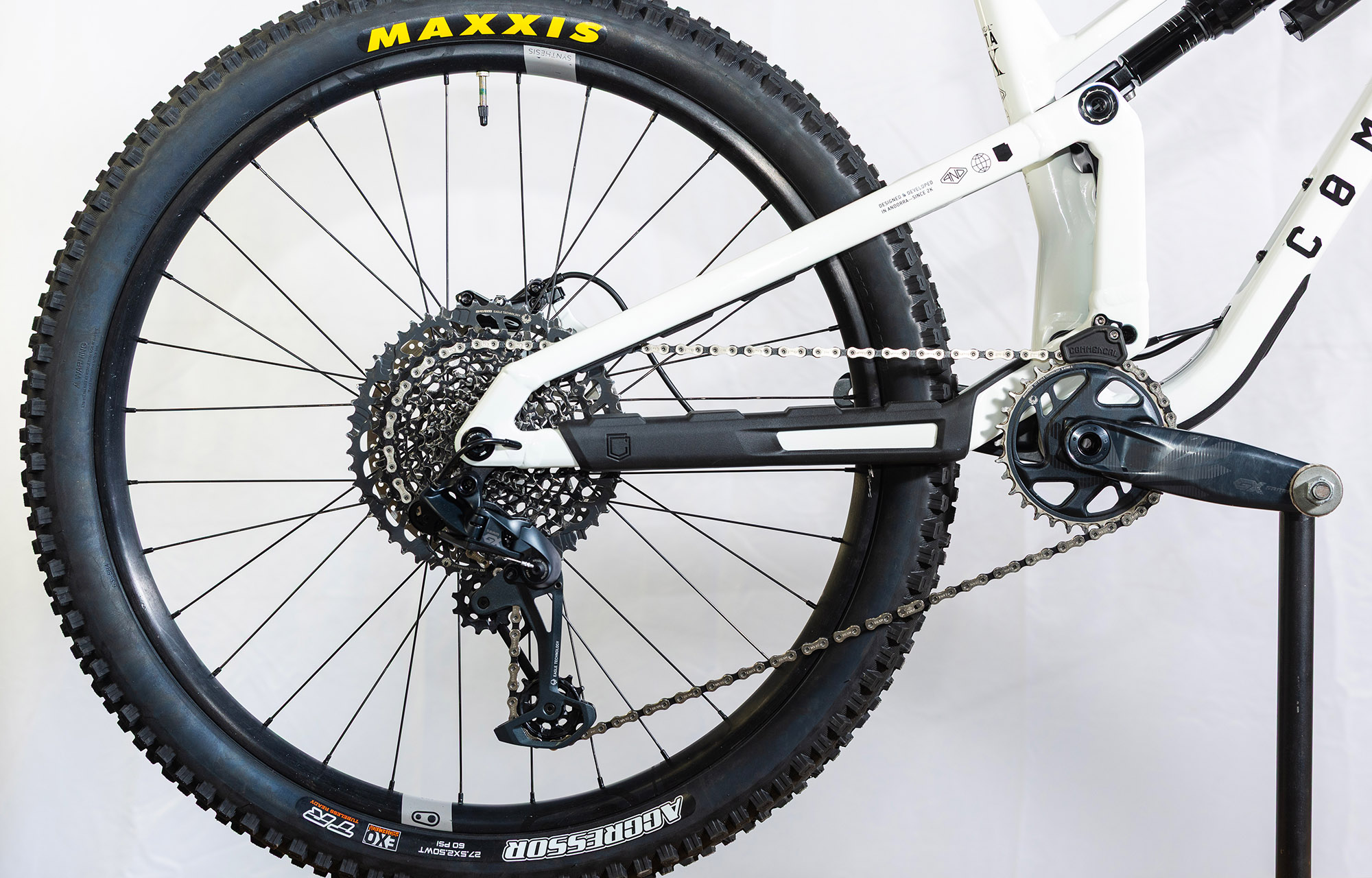 COMMENCAL META SX V5 RACE CLEAR SILVER - S (23131701) image cover number large 0