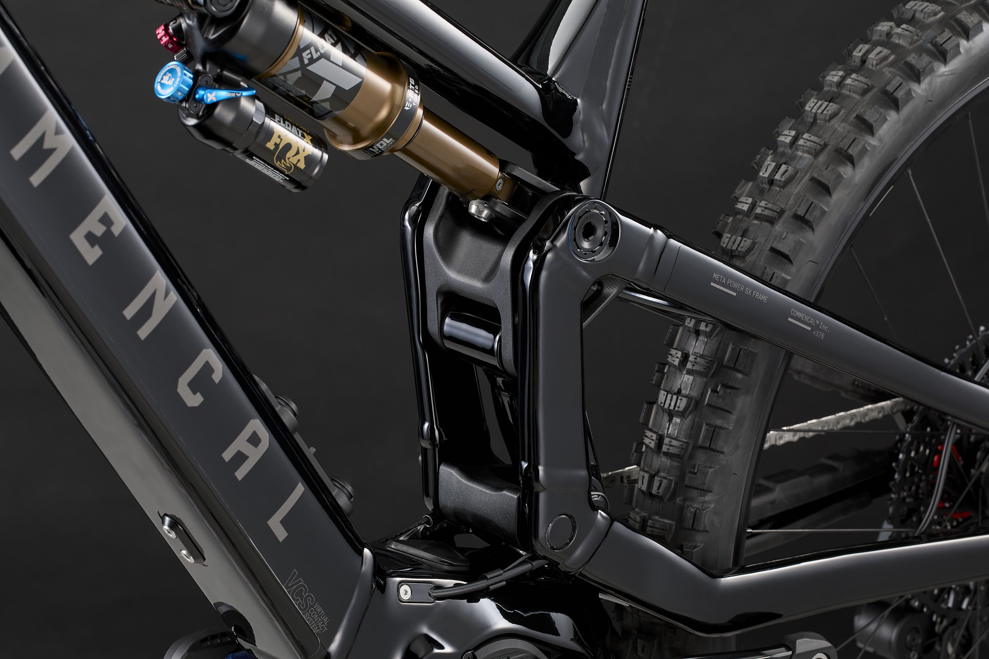 COMMENCAL META POWER SX AVINOX SIGNATURE PURE BLACK 2026 image cover number large 6