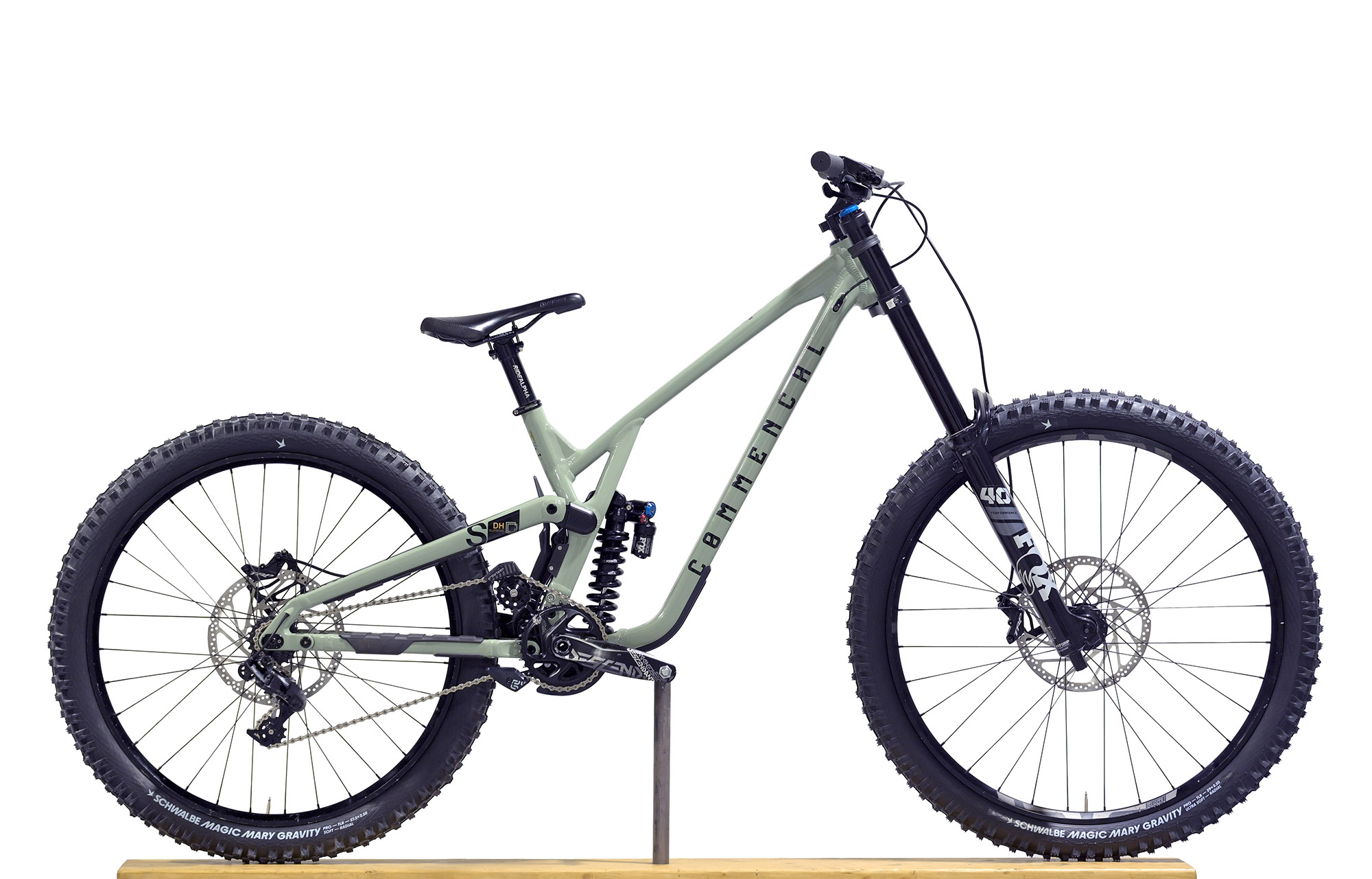 COMMENCAL SUPREME DH V5 ESSENTIAL HERITAGE GREEN - M (22150802) image number null