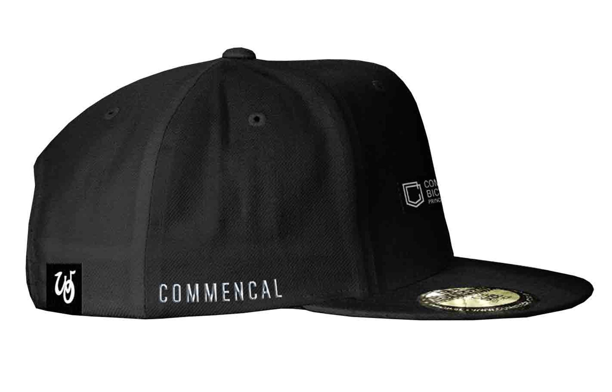 COMMENCAL SHIELD FLAT CAP BLACK image number 0