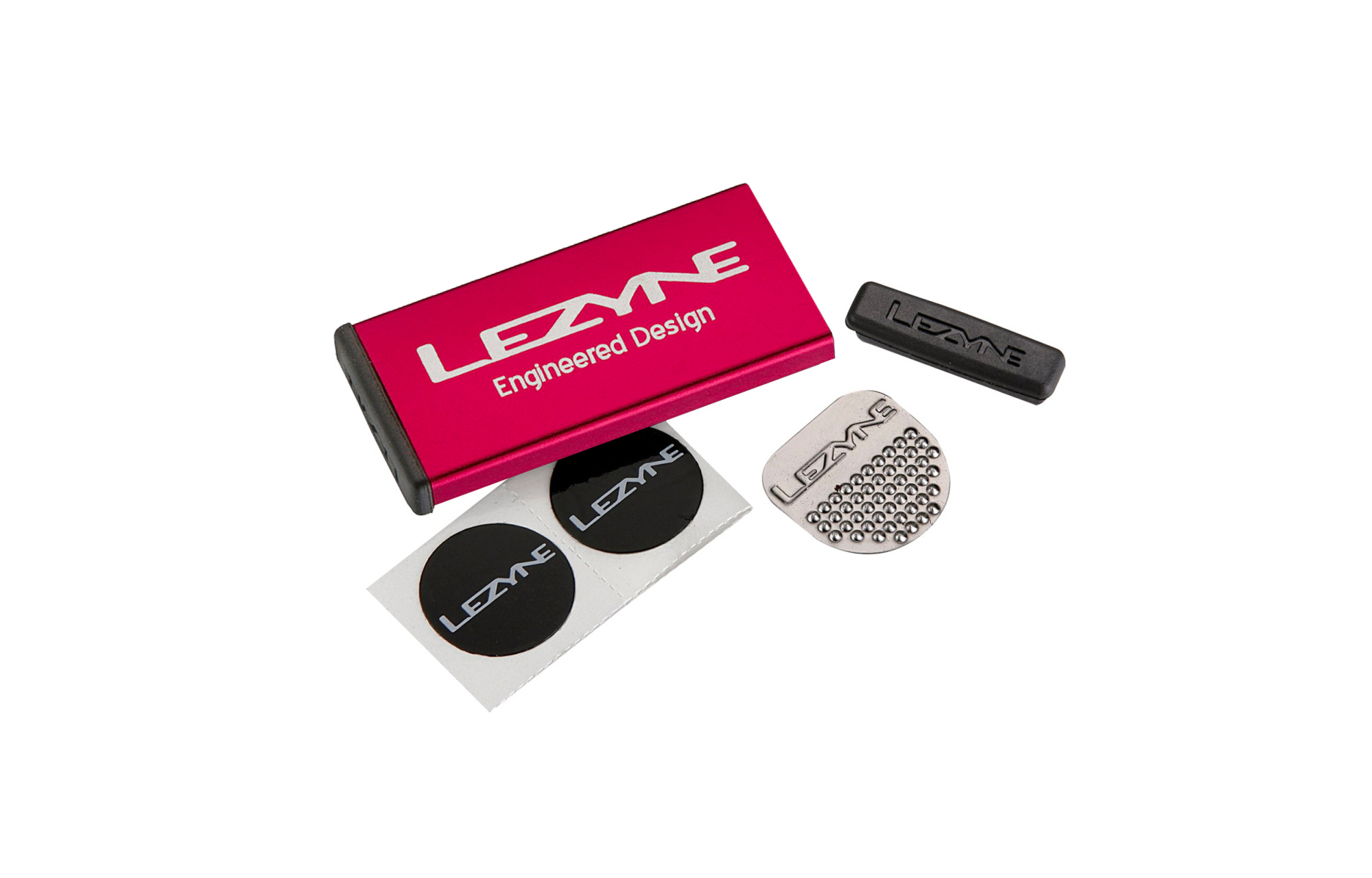 LEZYNE TIRE REPAIR KIT RED - 6 PATCHES image number null