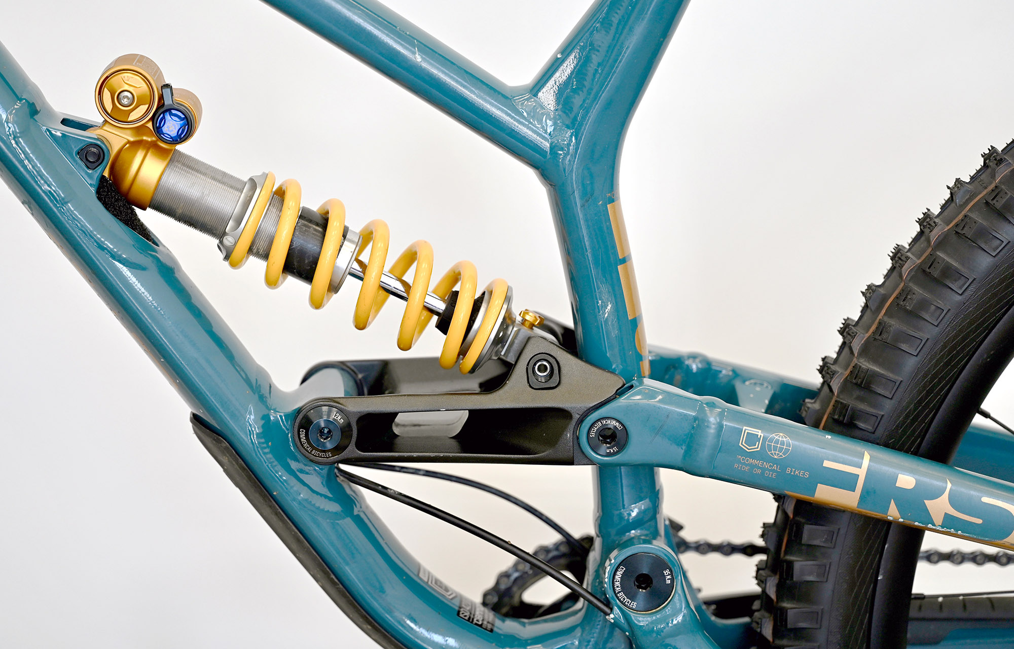 COMMENCAL FRS OHLINS EDITION AQUA BLUE - L (23150603) image number null