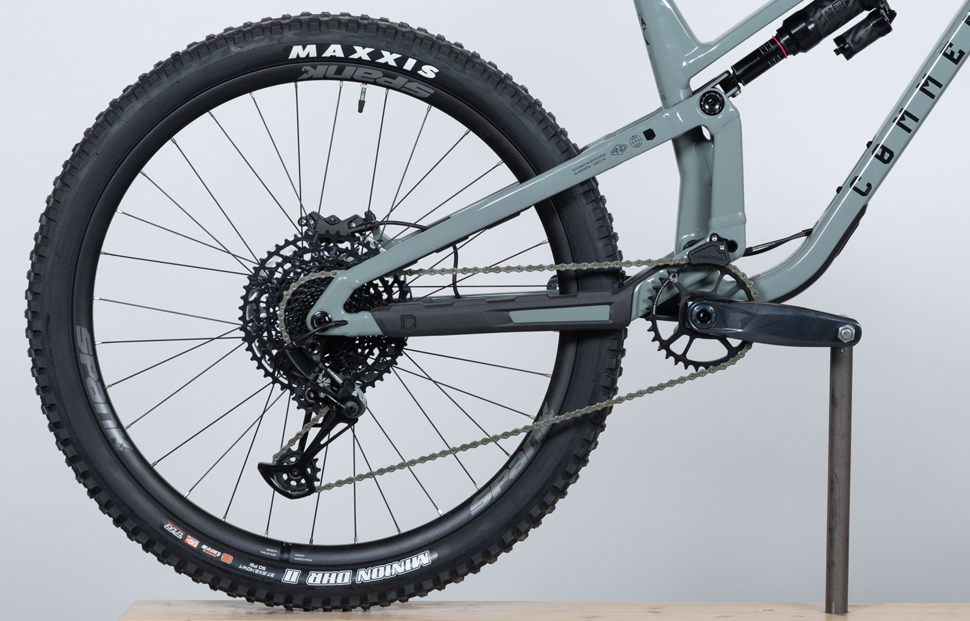COMMENCAL META SX V5 RIDE PYRITE GREY - M (23131402) image large number 0