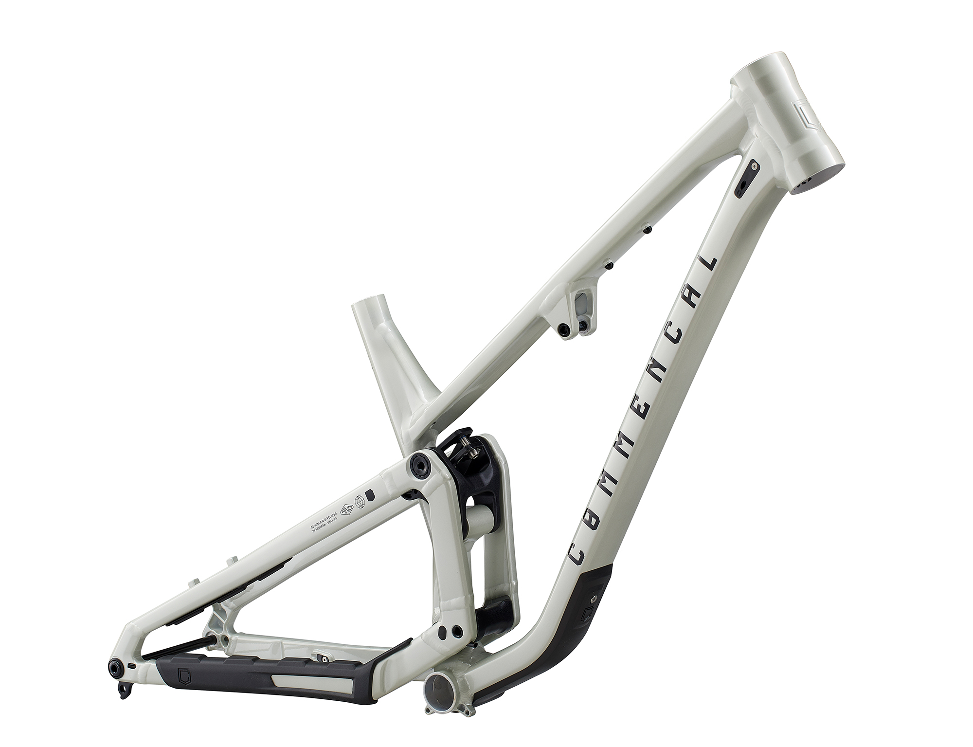 FRAME COMMENCAL META V5 CLEAR SILVER image number null