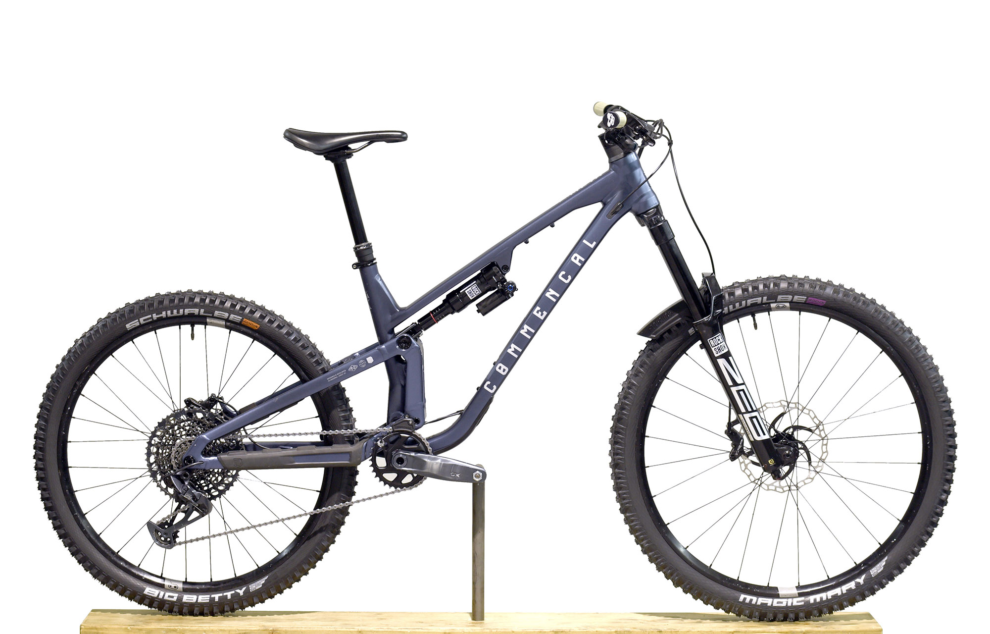 COMMENCAL META SX V5 RACE SPARKLY BLUE - M (23131702) image number null