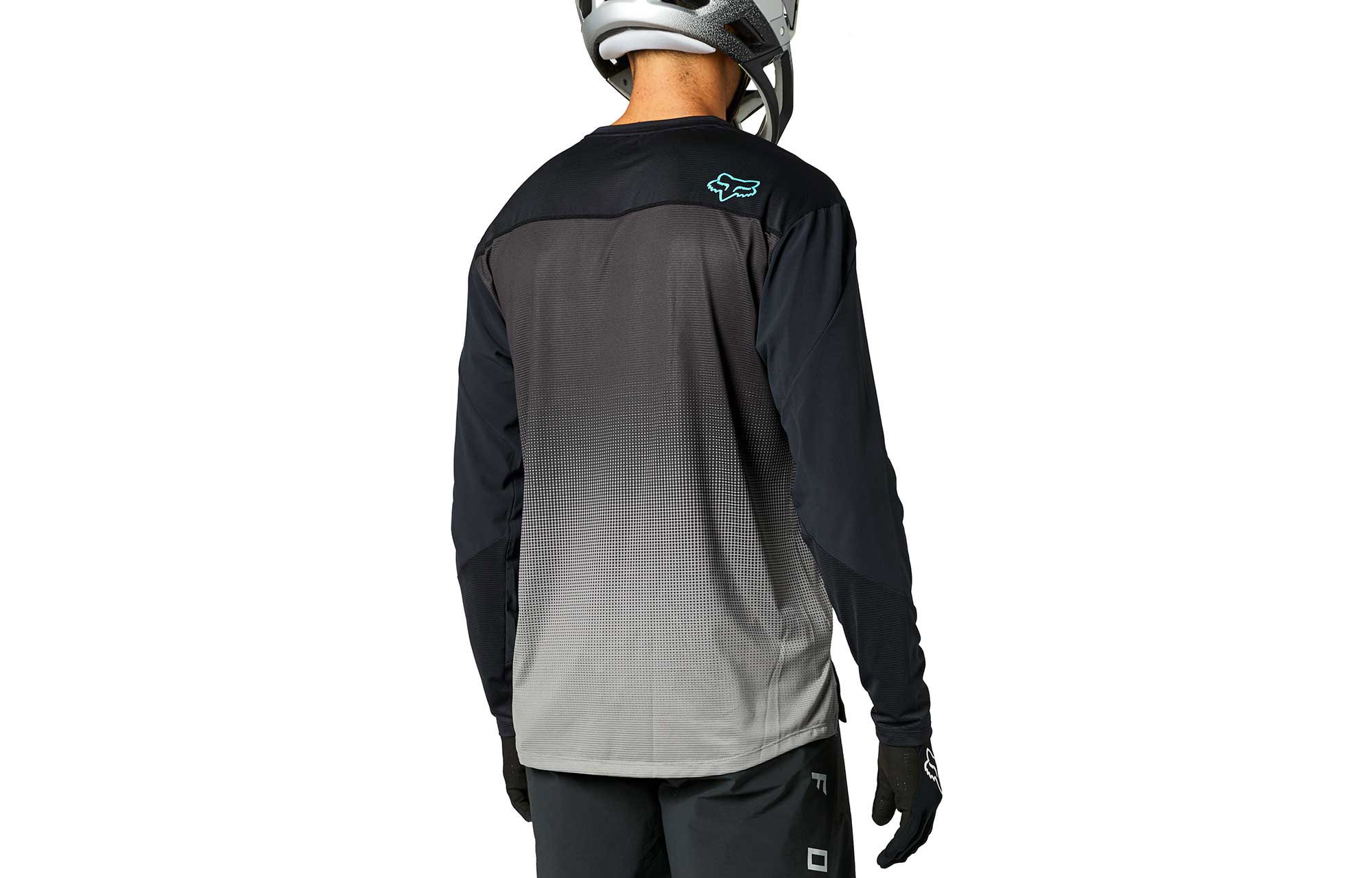 FOX FLEXAIR LANGARM TRIKOT BLACK image number 1