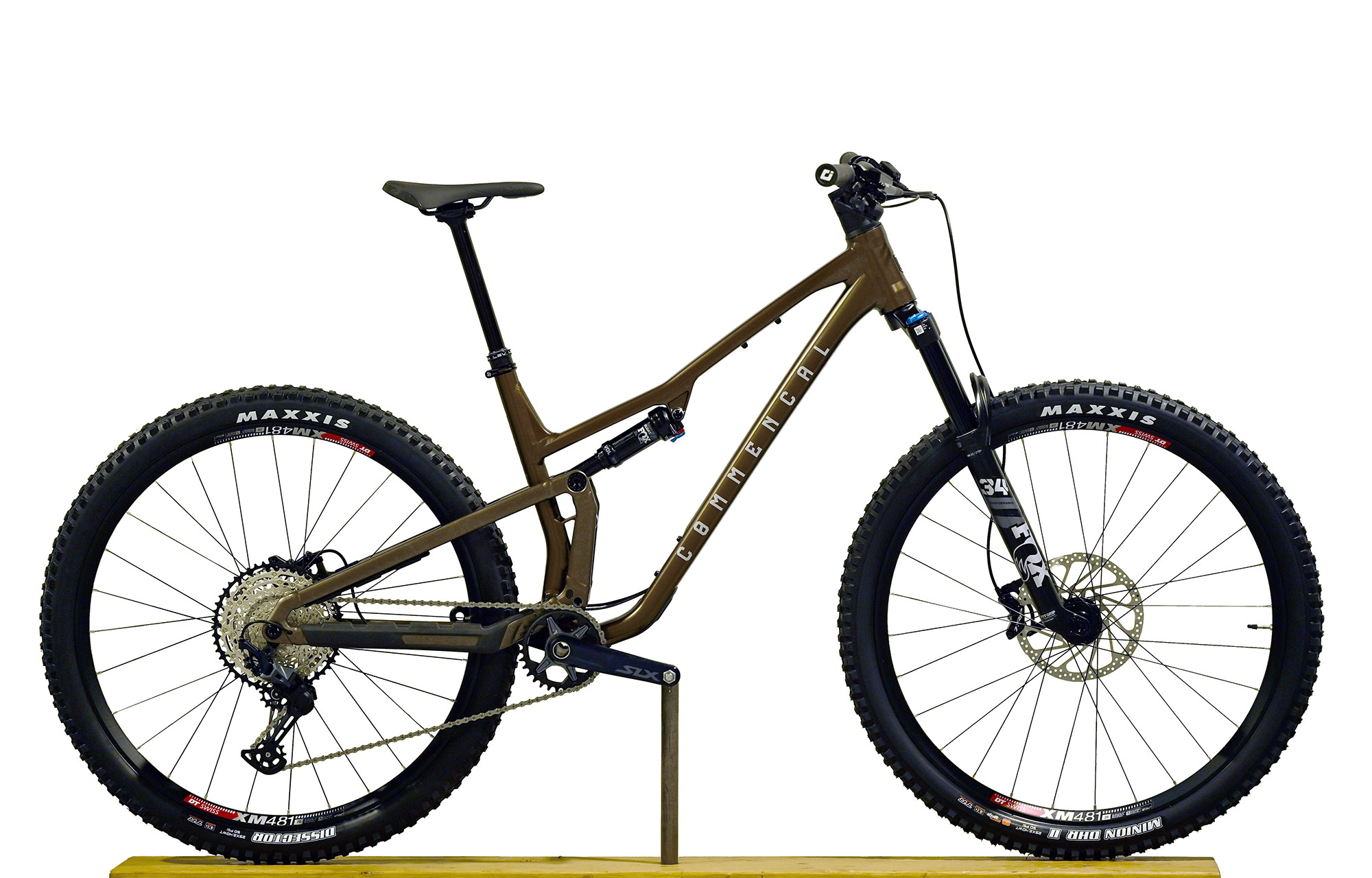 COMMENCAL T.E.M.P.O. ESSENTIAL FROZEN BROWN - L (22121003) image number null