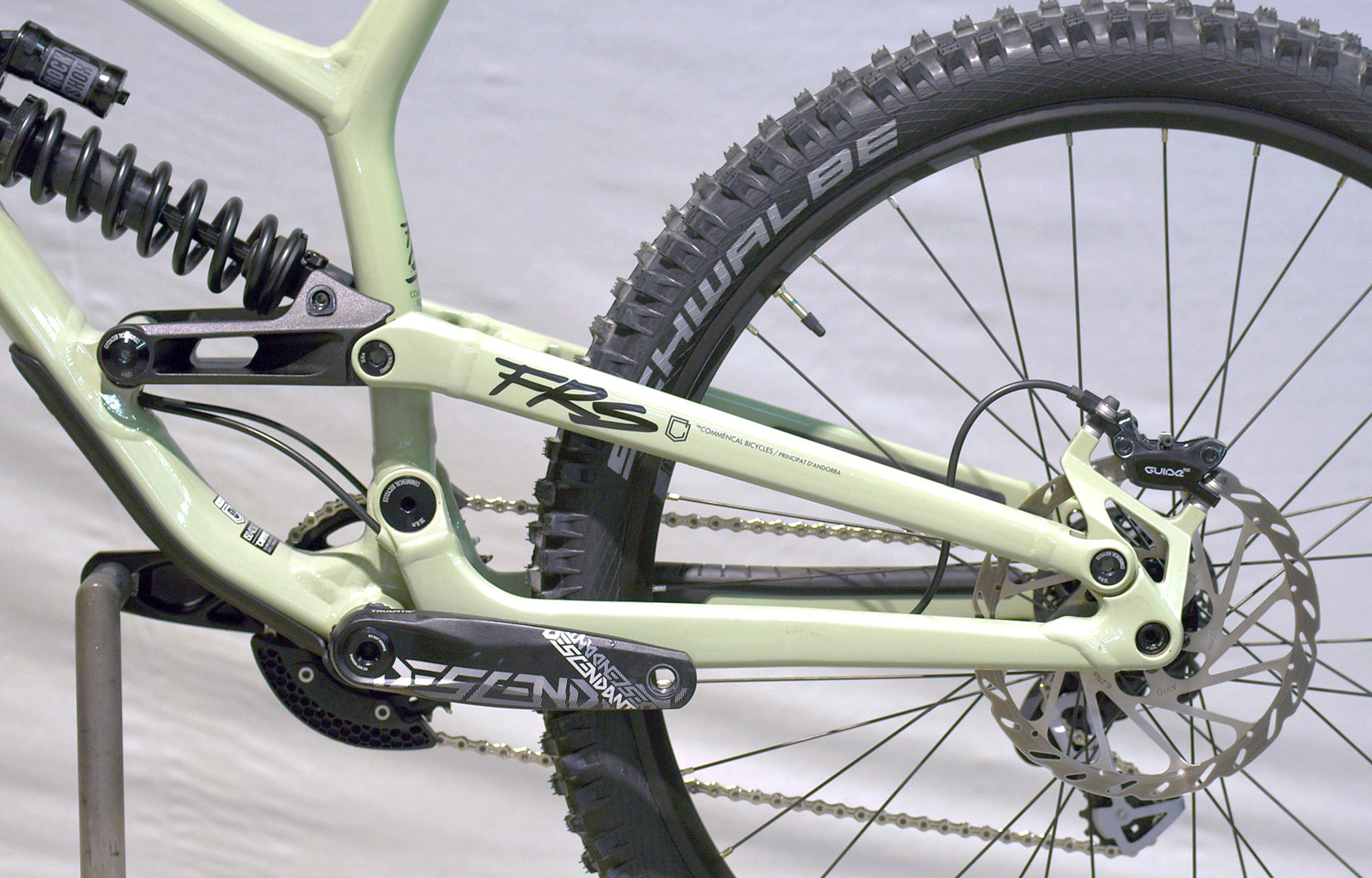 COMMENCAL FRS RIDE HERITAGE GREEN - M (22150402) image number null