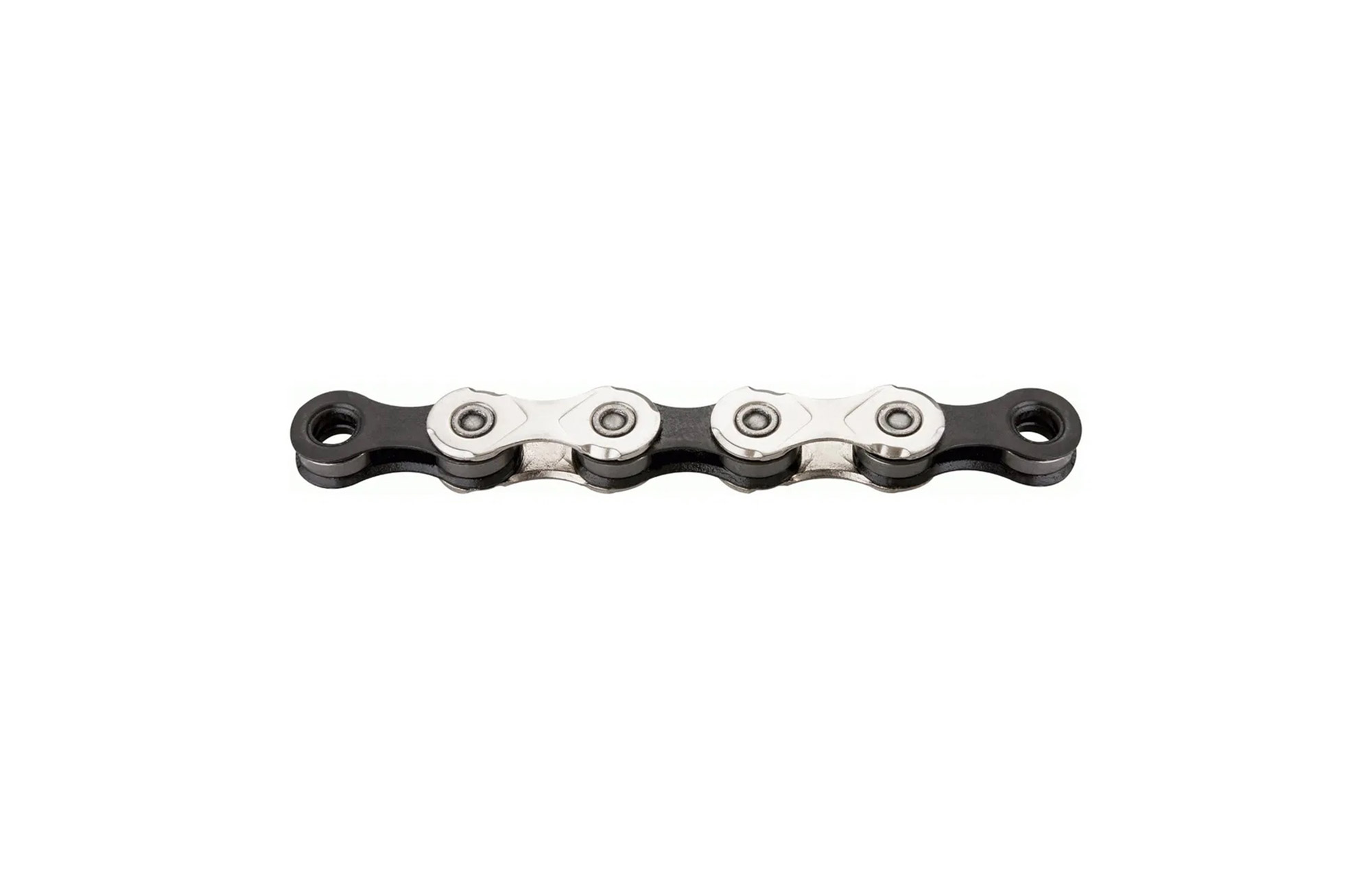 KMC 12S X12  SILVER BLACK CHAIN image number null