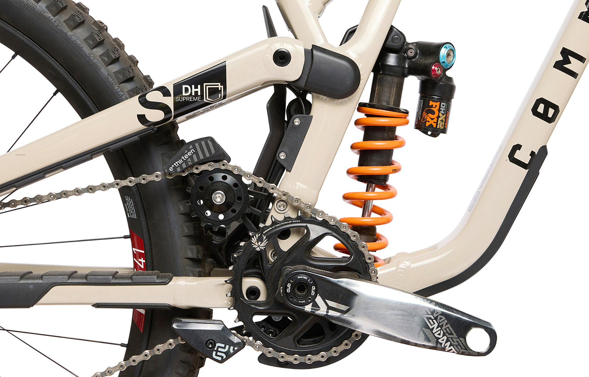 COMMENCAL SUPREME DH V5 CHALK ALC - S (24249991) image cover number large 0