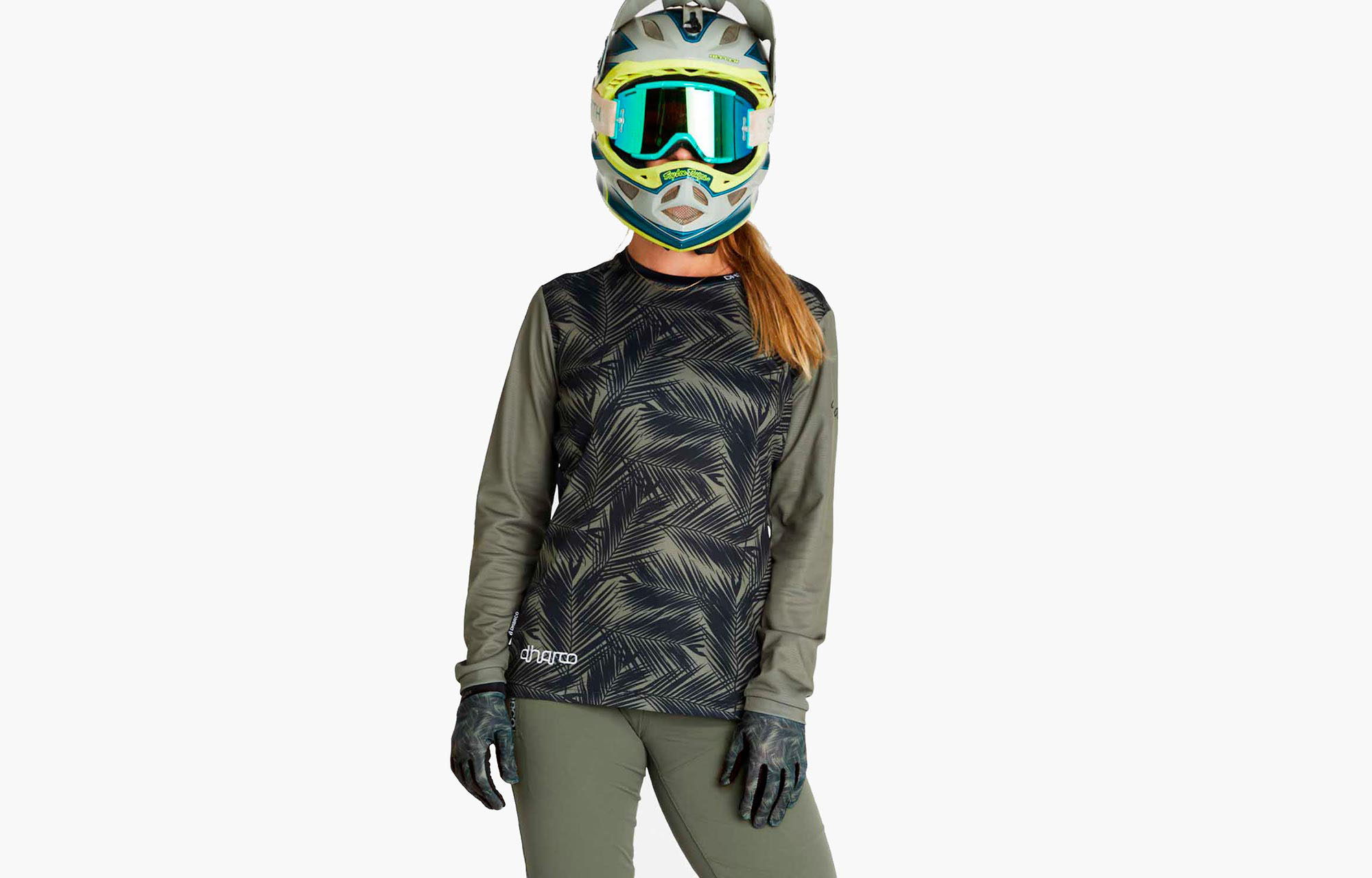DHARCO WOMEN LONG SLEEVE JERSEY CAMO BLADES image number 0